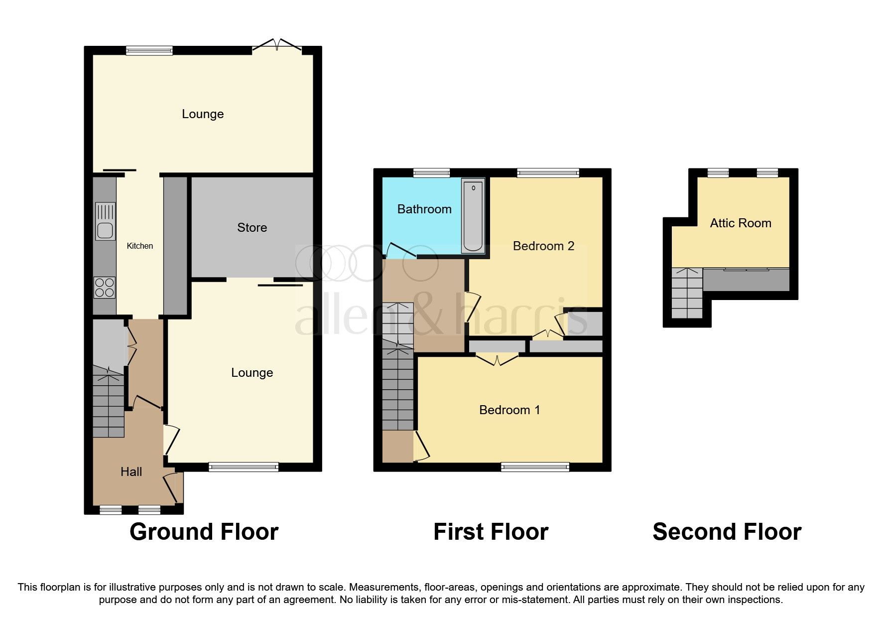 2 bed end terrace house for sale in Back Rogerton Crescent, Auchinleck
