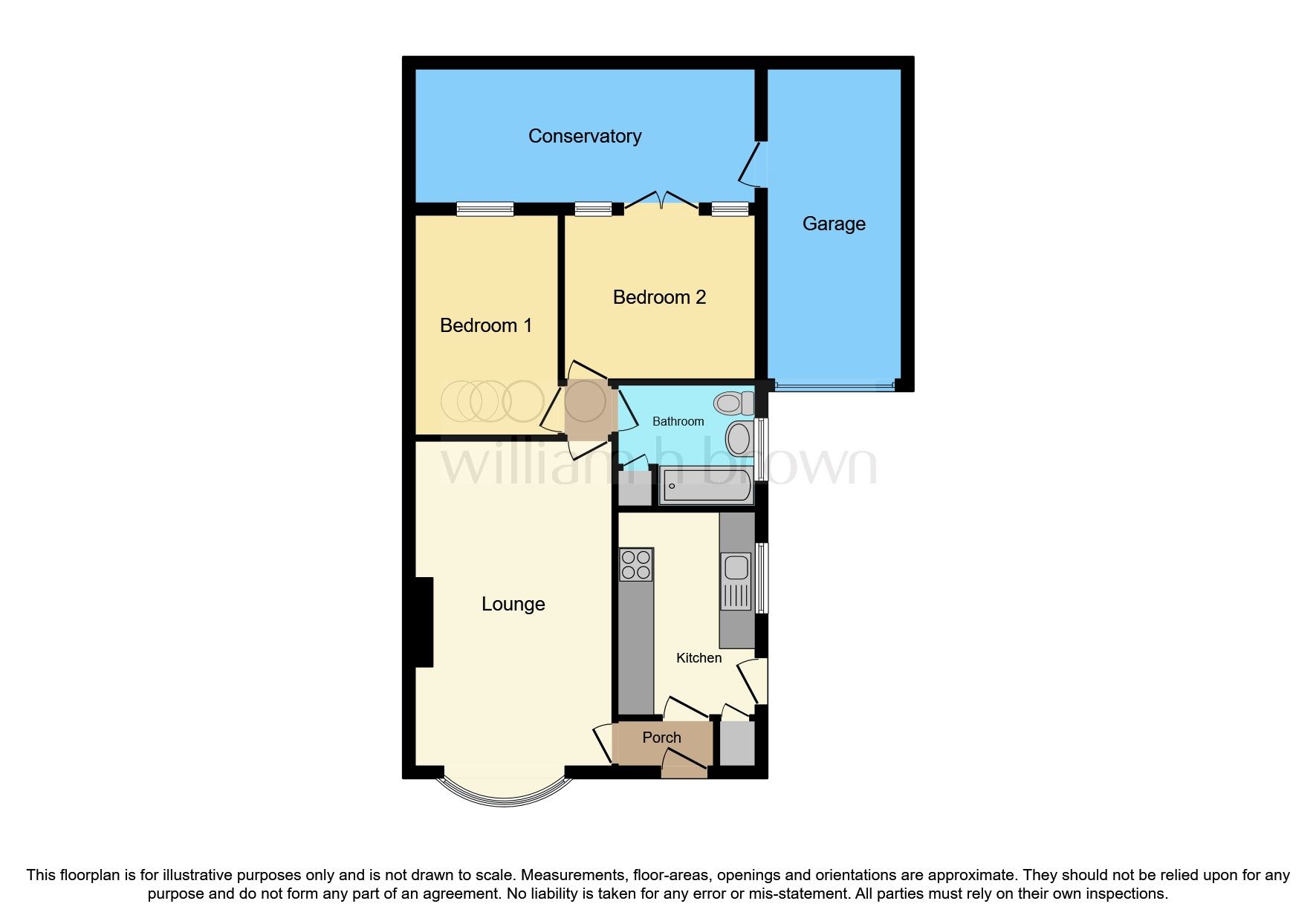 2 bed semidetached bungalow for sale in Brackendale Drive, Walesby