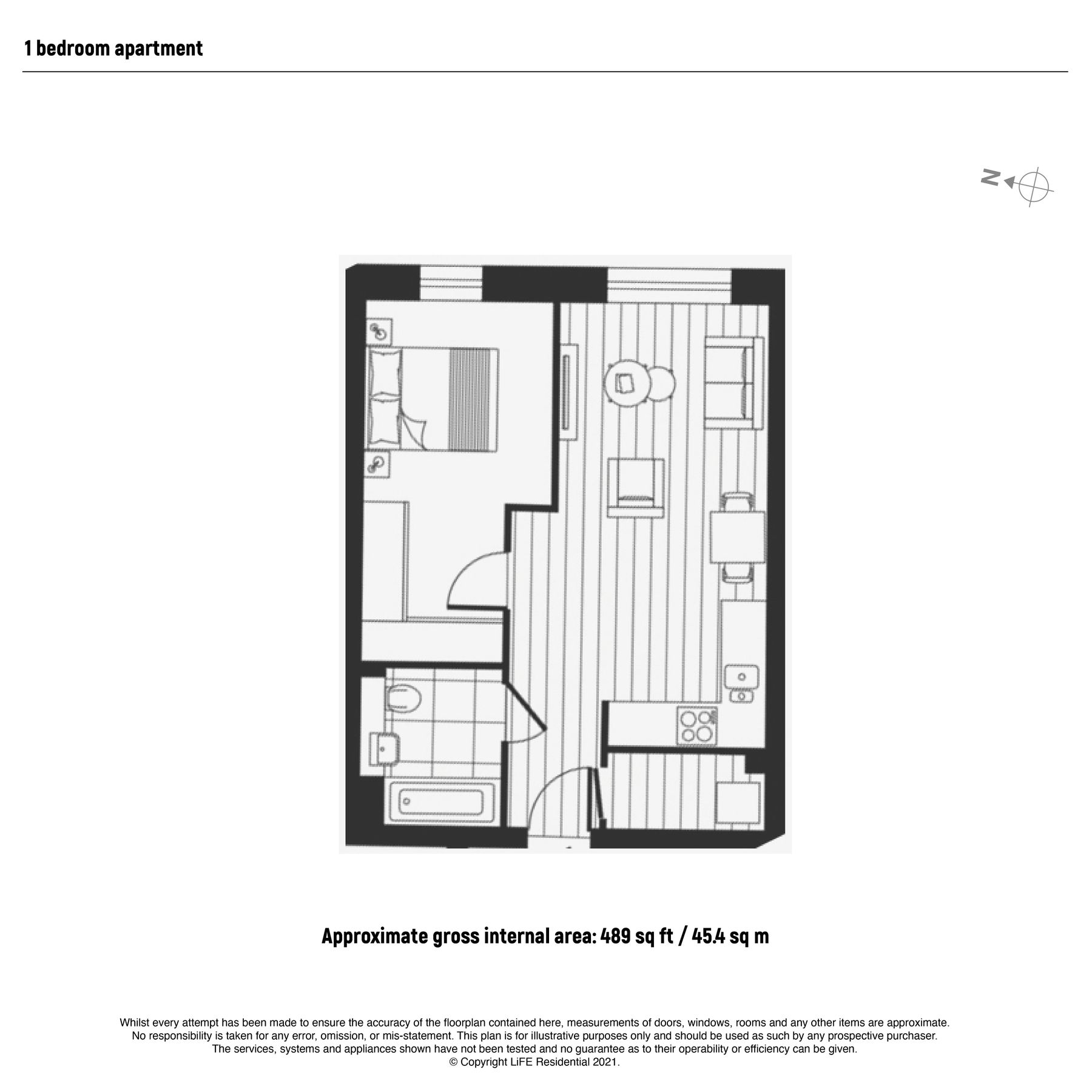 1 bed flat to rent in East Timber Yard, 118 Pershore Street, Birmingham