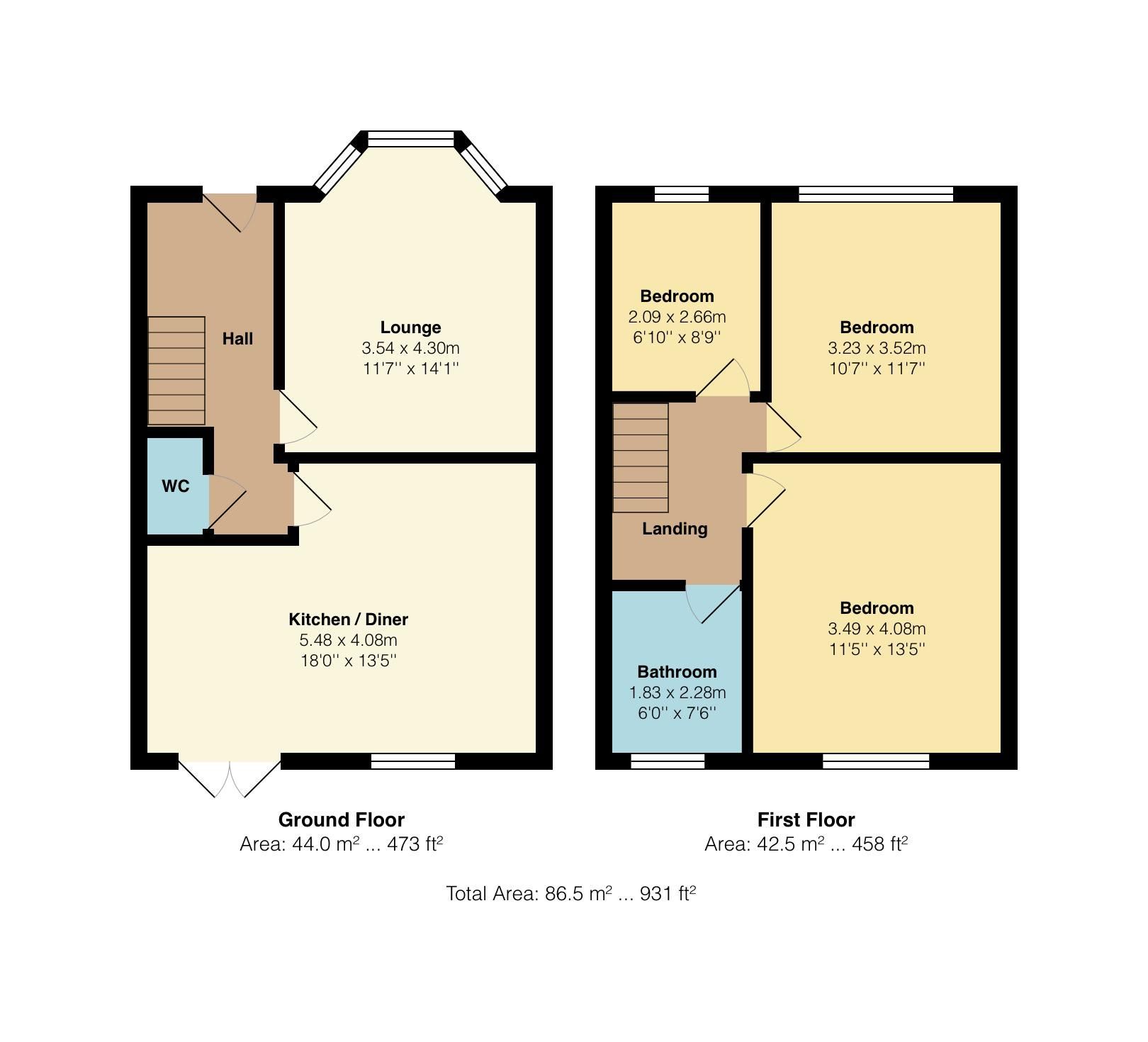 3 bed terraced house for sale in Fir Road, South Swinton, Manchester