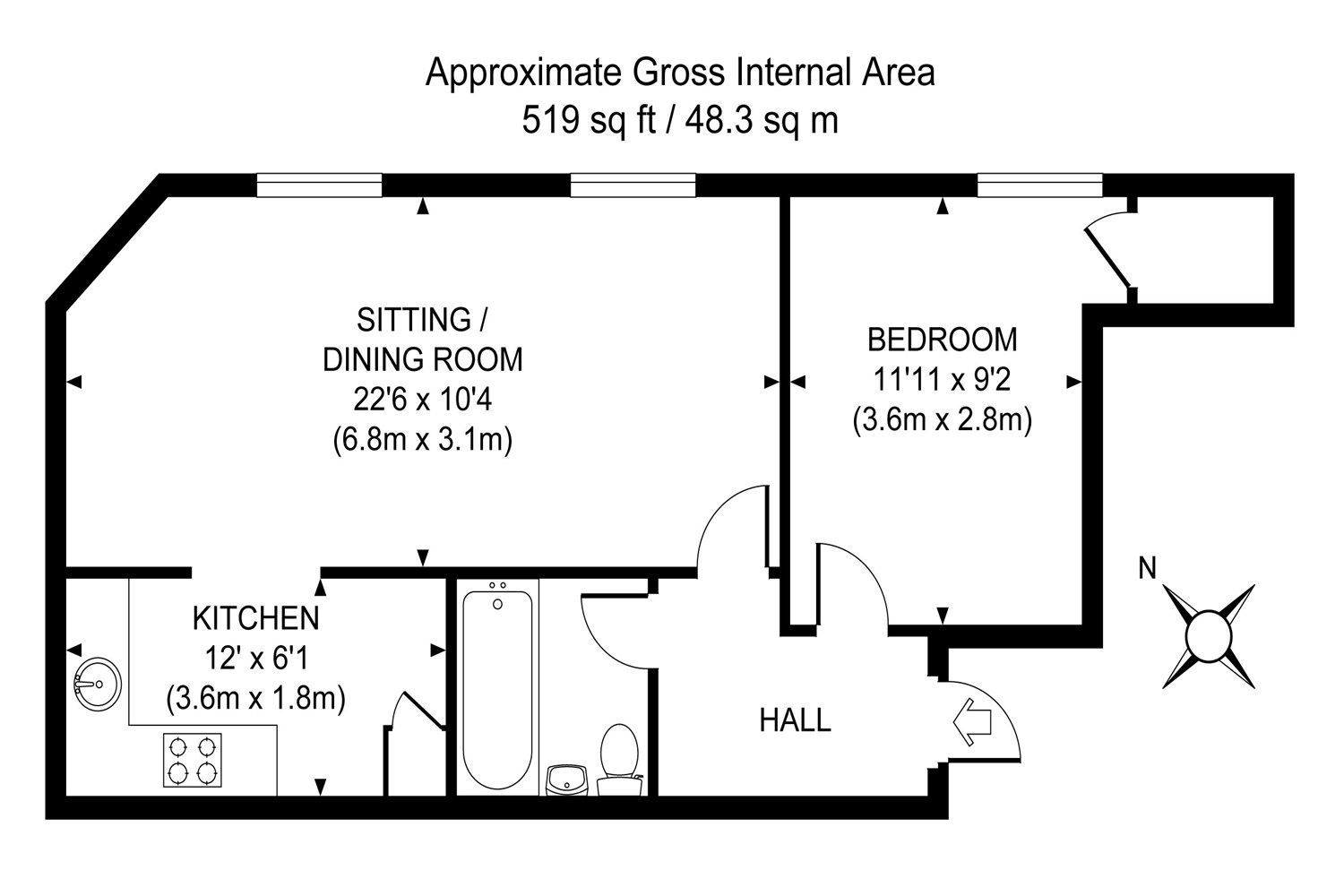 1 bed flat to rent in Lower Street, Pulborough RH20 Zoopla
