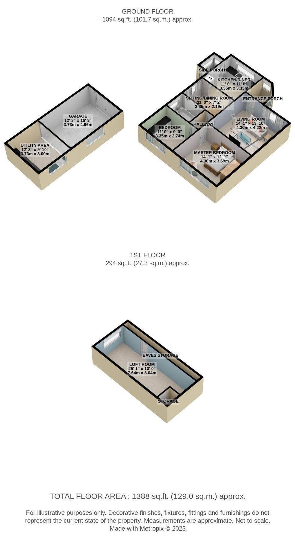 2 bed semidetached house for sale in Glanffynnon, Llanrug, Caernarfon