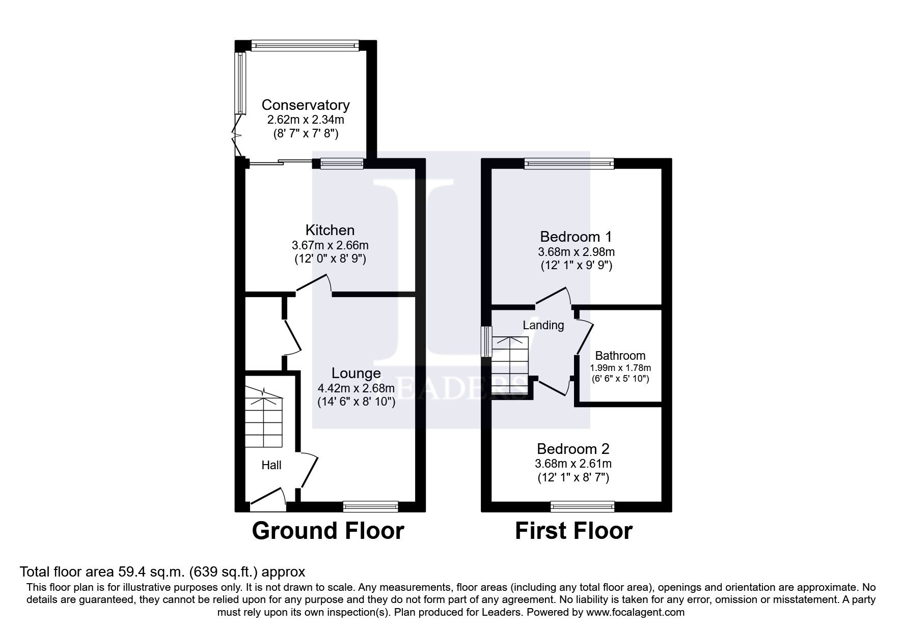 2 bed semidetached house to rent in Pendleside Way, Littleover, Derby