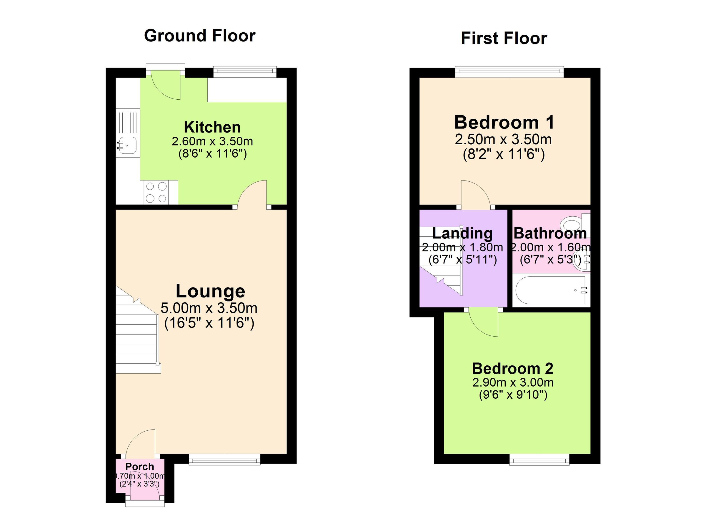 2 bed semidetached house to rent in Maple Drive, Chellaston, Derby