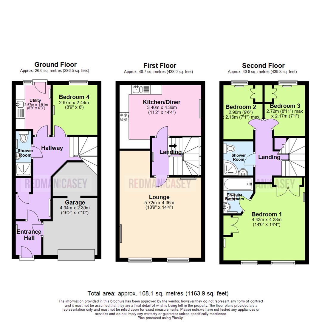 4 bed town house for sale in Brightwater, Horwich, Bolton BL6 Zoopla