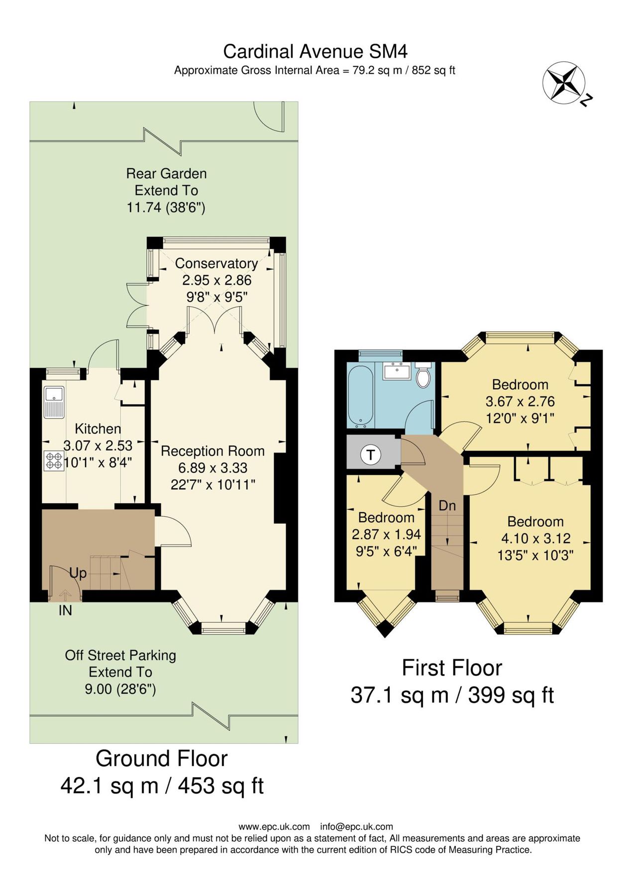 3 bed terraced house for sale in Cardinal Avenue, Morden SM4 Zoopla