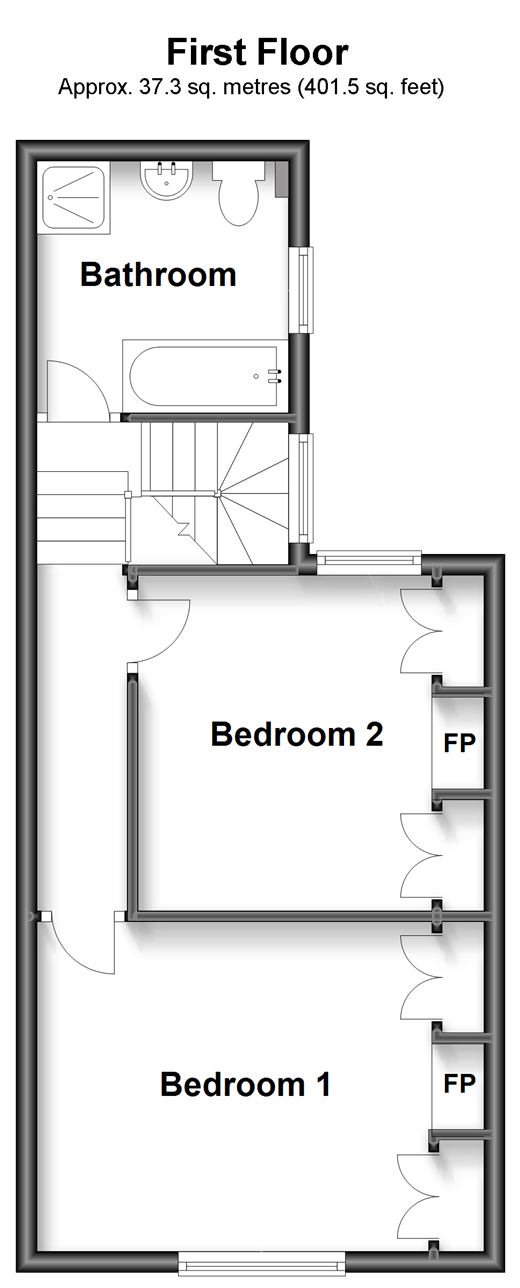 2 bed terraced house for sale in Beechwood Road, Caterham, Surrey CR3