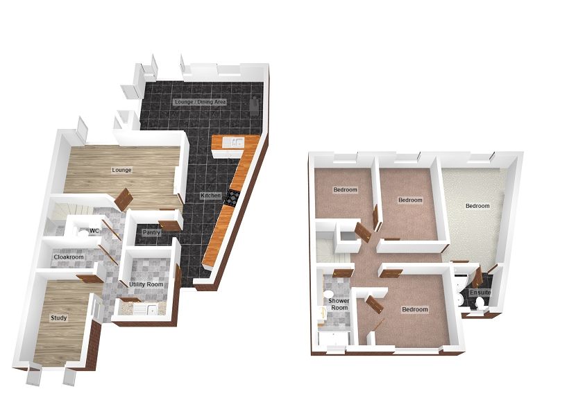 4 bed detached house for sale in Llys Coed, Broadlands, Bridgend. CF31