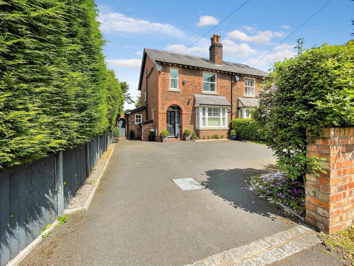 4 bed semidetached house for sale in Altrincham Road, Wilmslow SK9