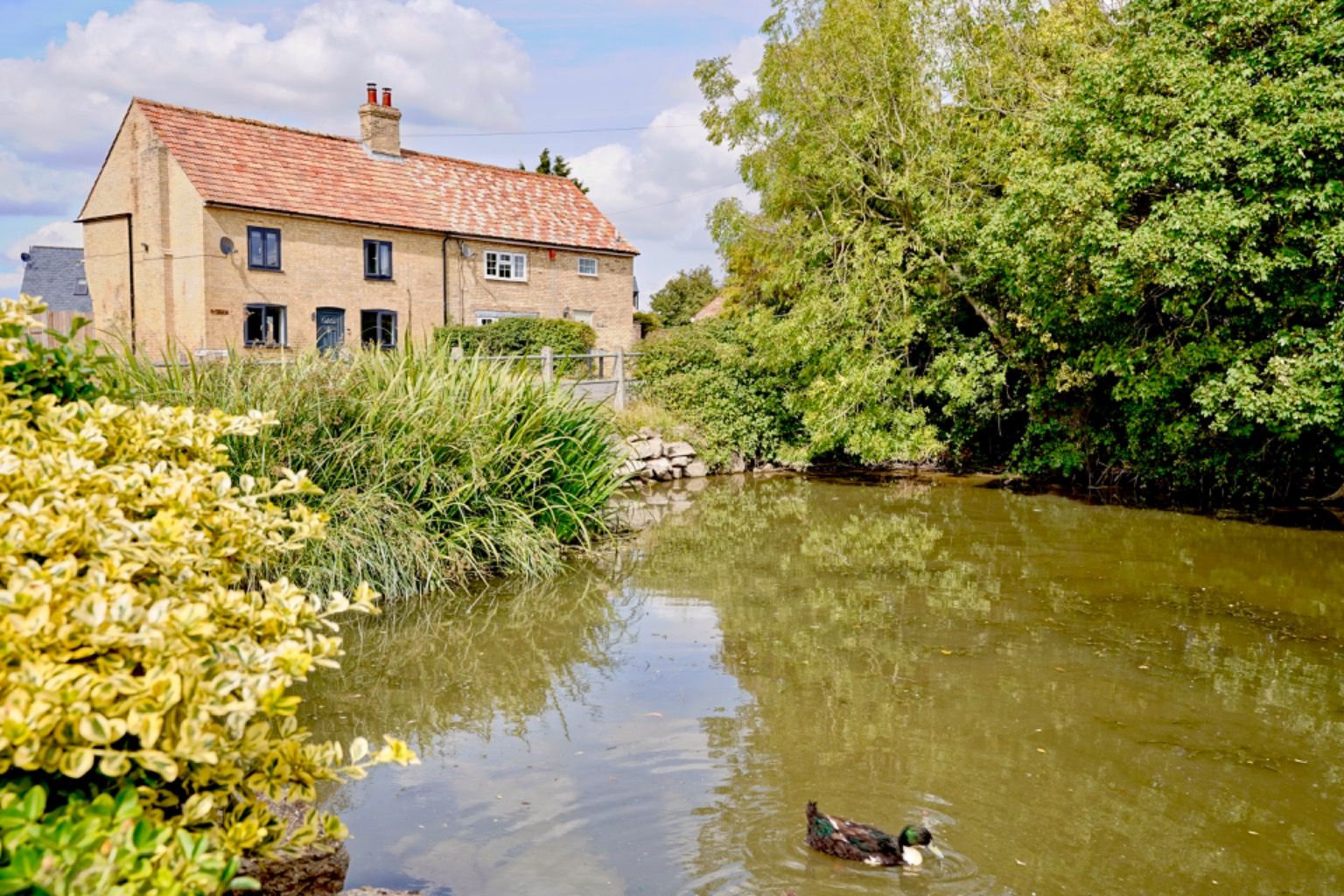 3 bed semidetached house for sale in The Cottage, Fen Road, Pidley