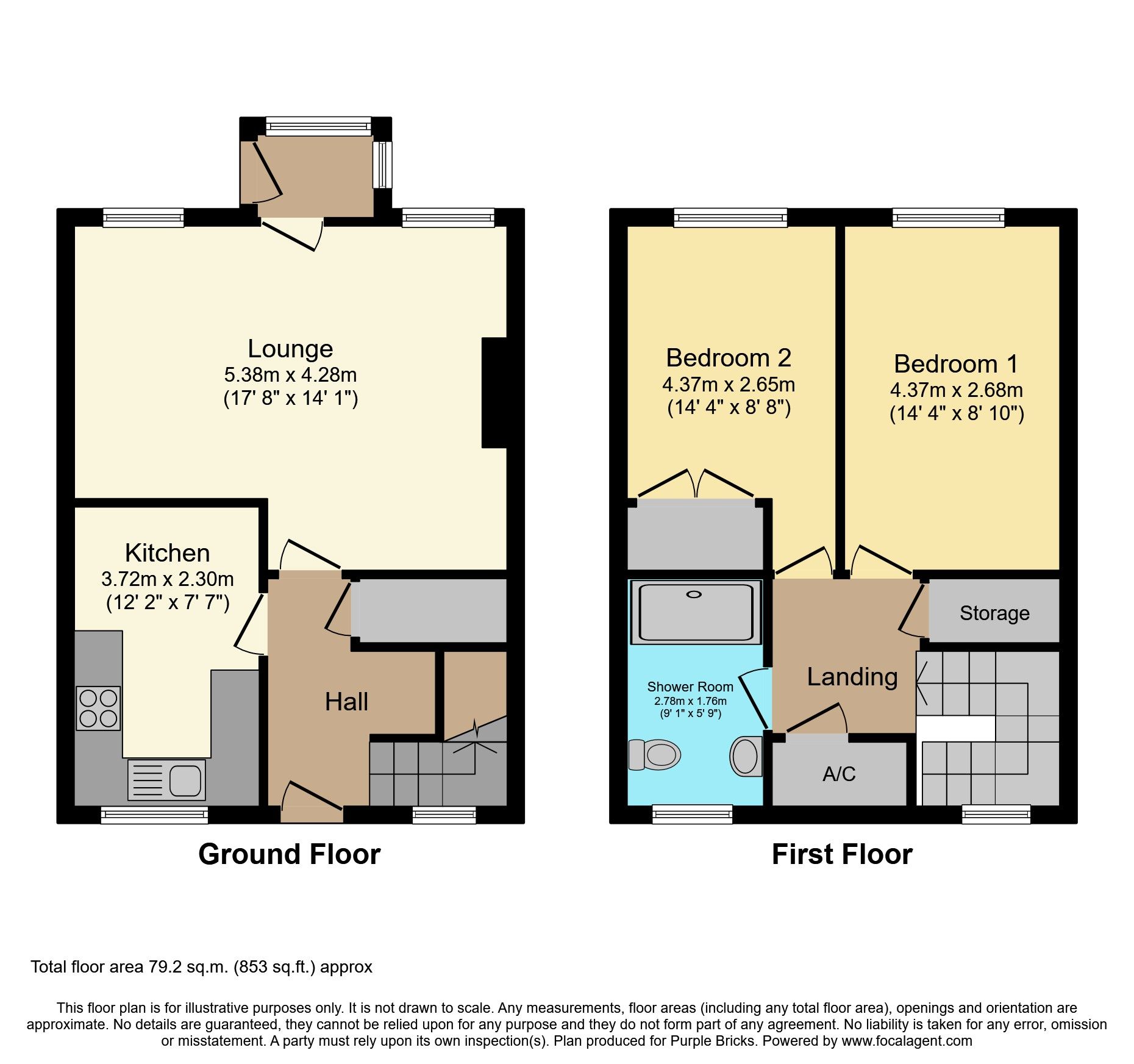 2 bed end terrace house for sale in Odell Grove, Burslem, StokeOn