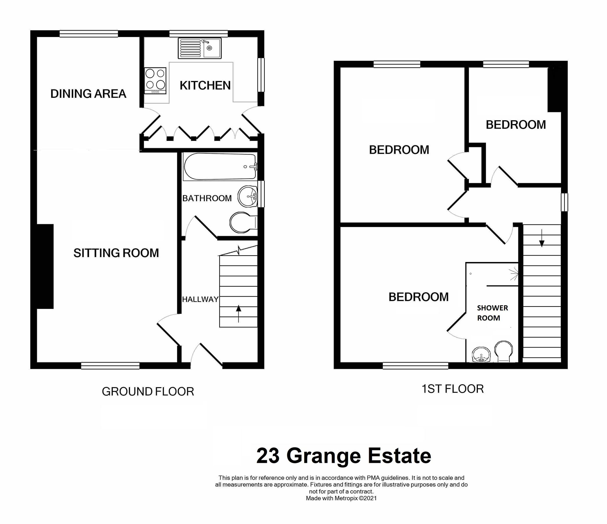 3 bed semidetached house for sale in Grange Estate, Ilkley, West