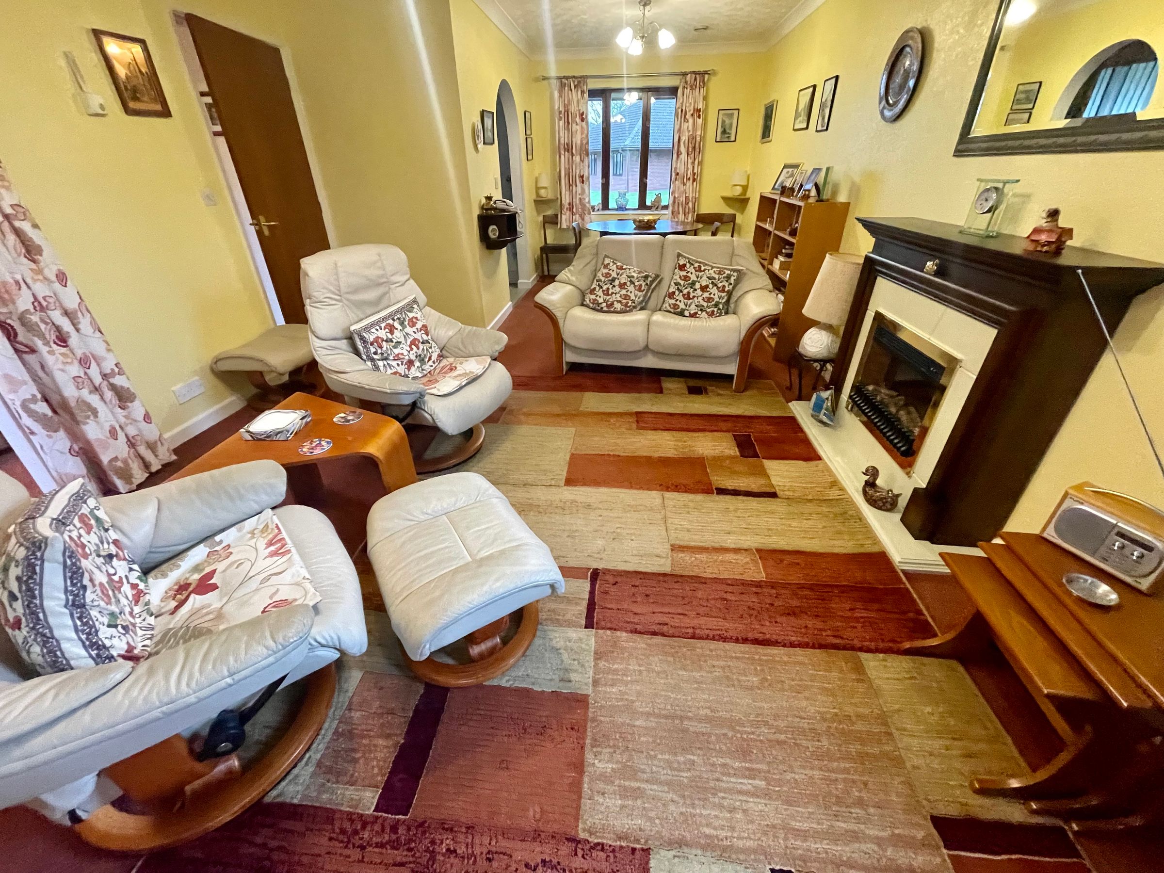 2 bed terraced bungalow for sale in Meadowbrook Court, Twmpath Lane