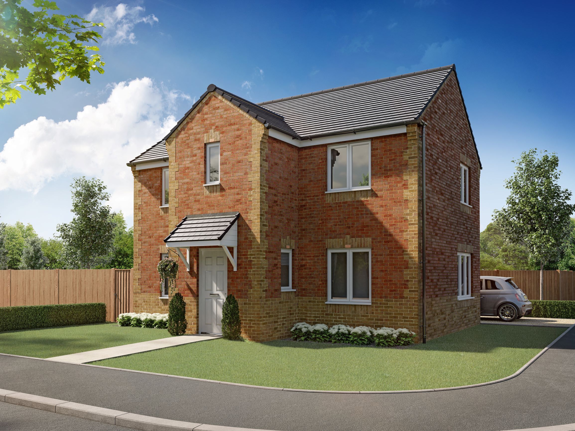 New home, 4 bed detached house for sale in "Cavan" at Woodville Way