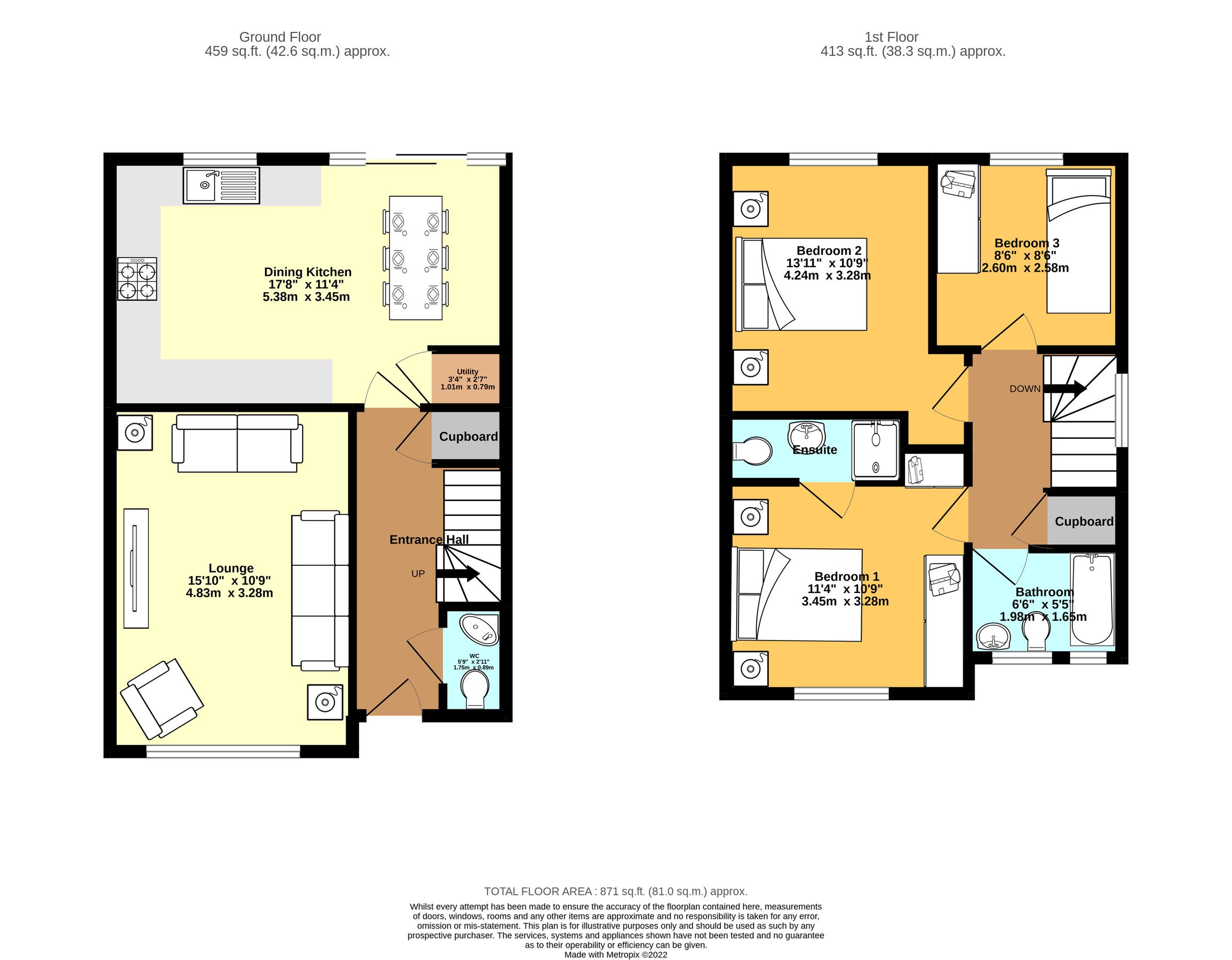 3 bed semidetached house for sale in Rieth Close, Hinckley LE10 Zoopla