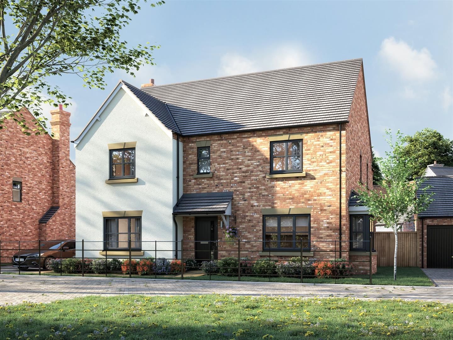 New home, 4 bed property for sale in High Street, Weedon, Northampton