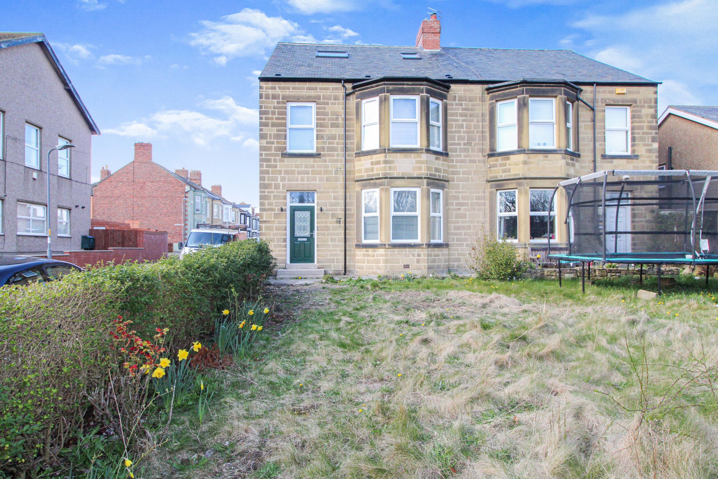 4 bed terraced house for sale in Front Street, NewbigginByTheSea