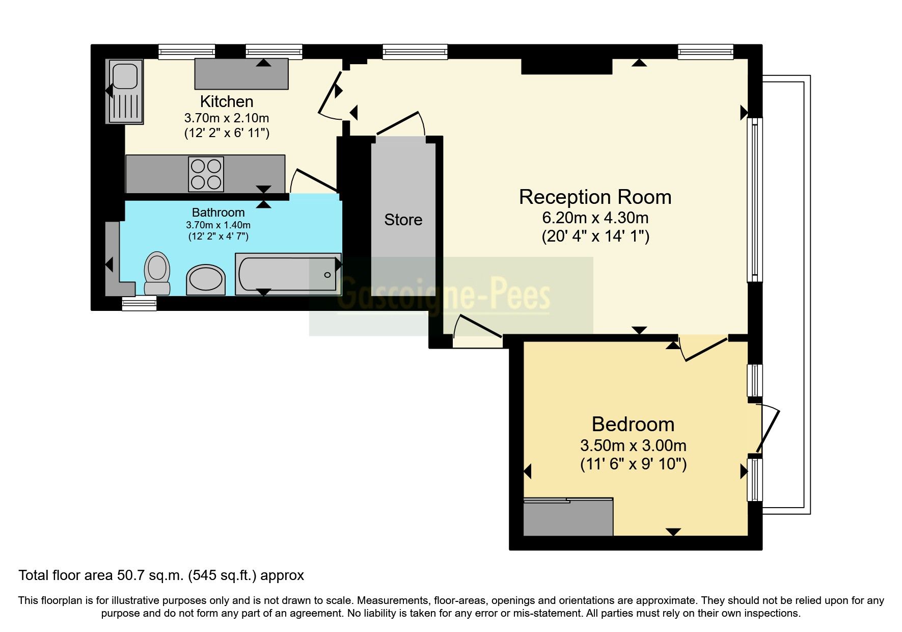1 bed flat for sale in Grove End House, 12 Pit Farm Road, Guildford