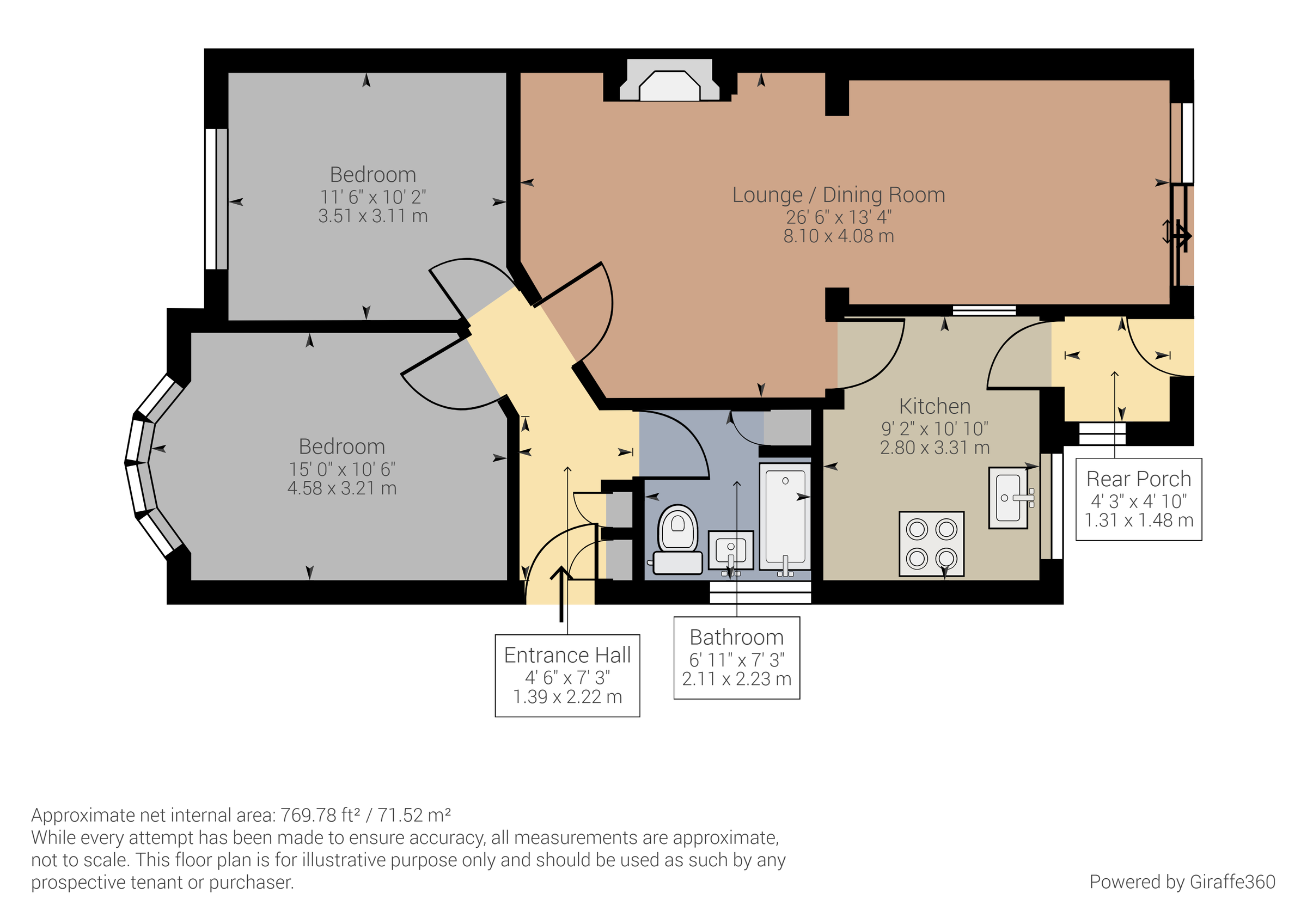 2 bed bungalow for sale in Llandaff Road, Beaufort, Ebbw Vale, Gwent