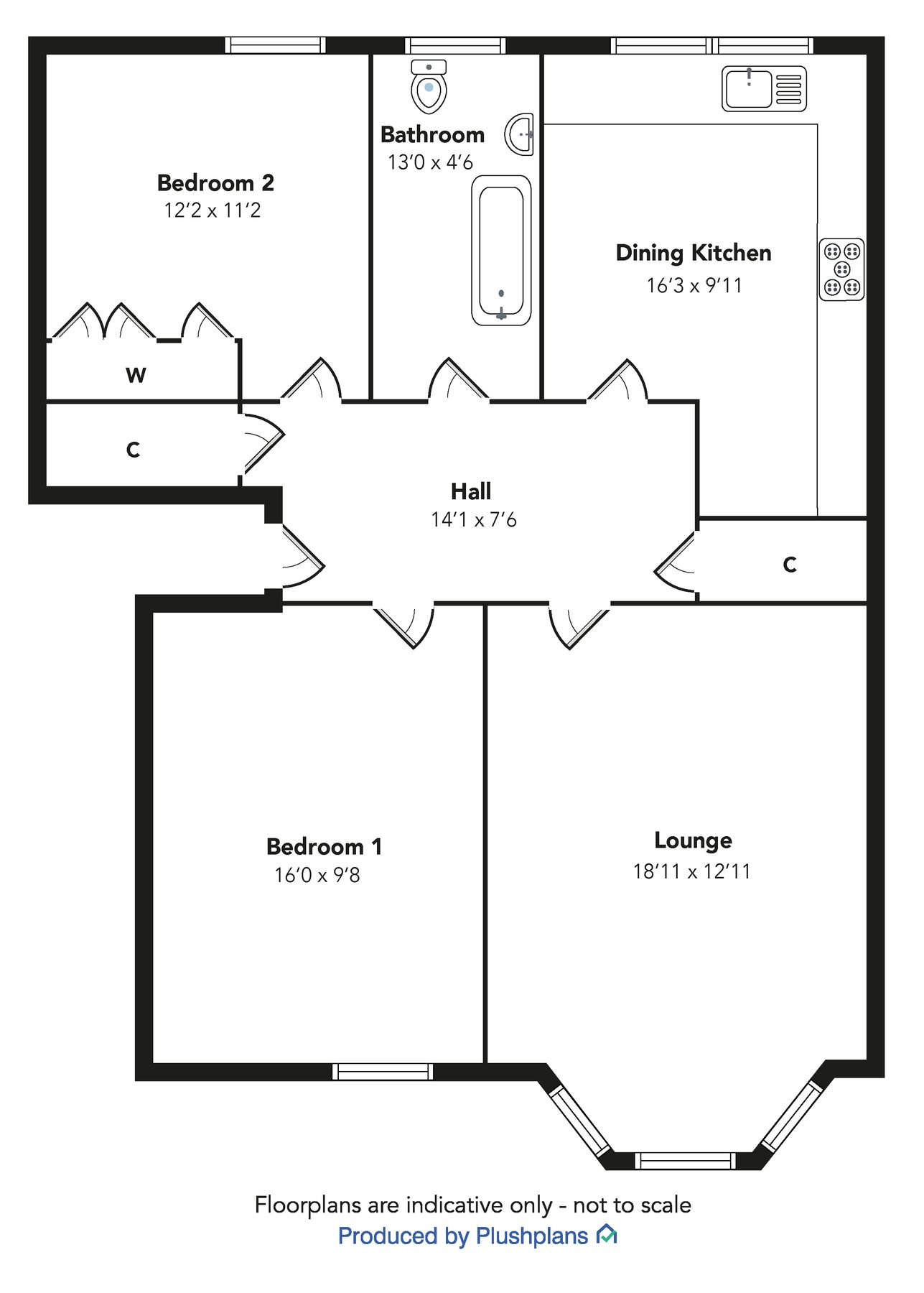 2 bed flat for sale in 1/2 6 South Park Drive, Paisley PA2 Zoopla