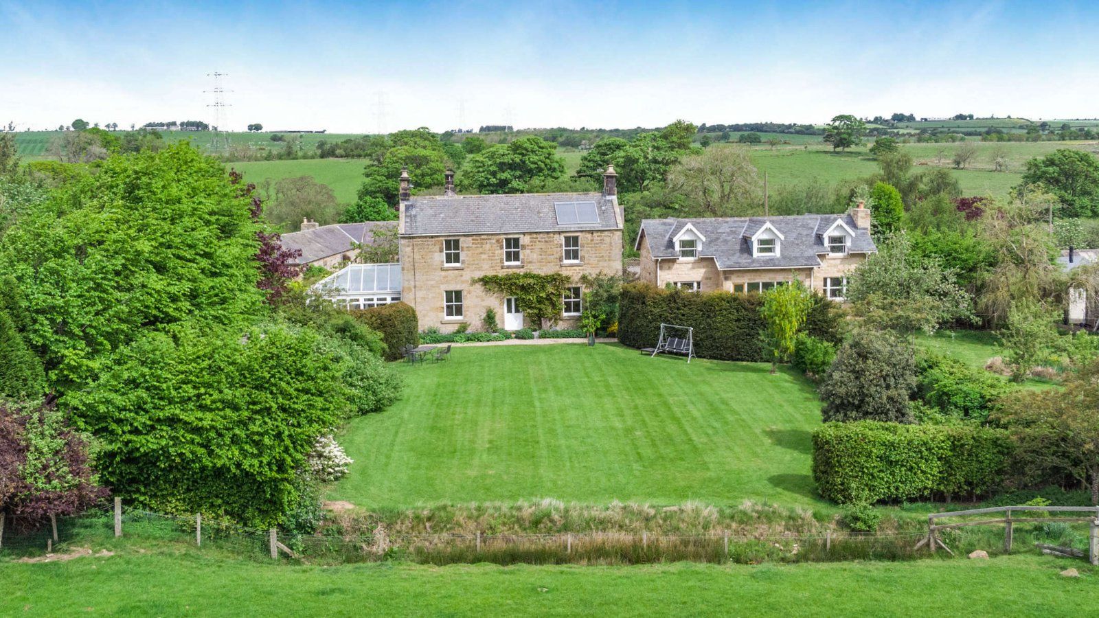 7 bed detached house for sale in Netherwitton, Morpeth, Northumberland