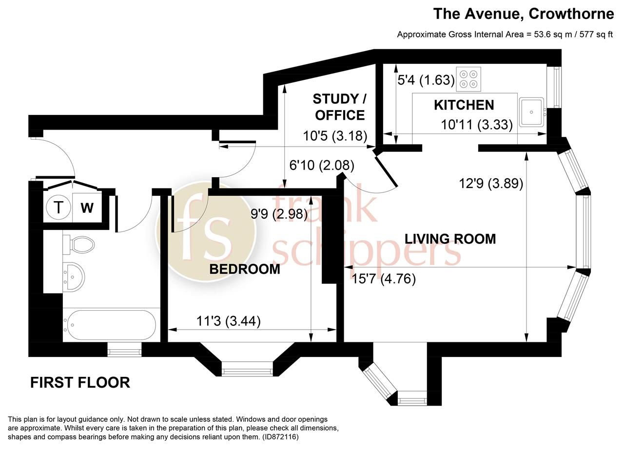1 bed flat to rent in The Avenue, Crowthorne RG45 Zoopla