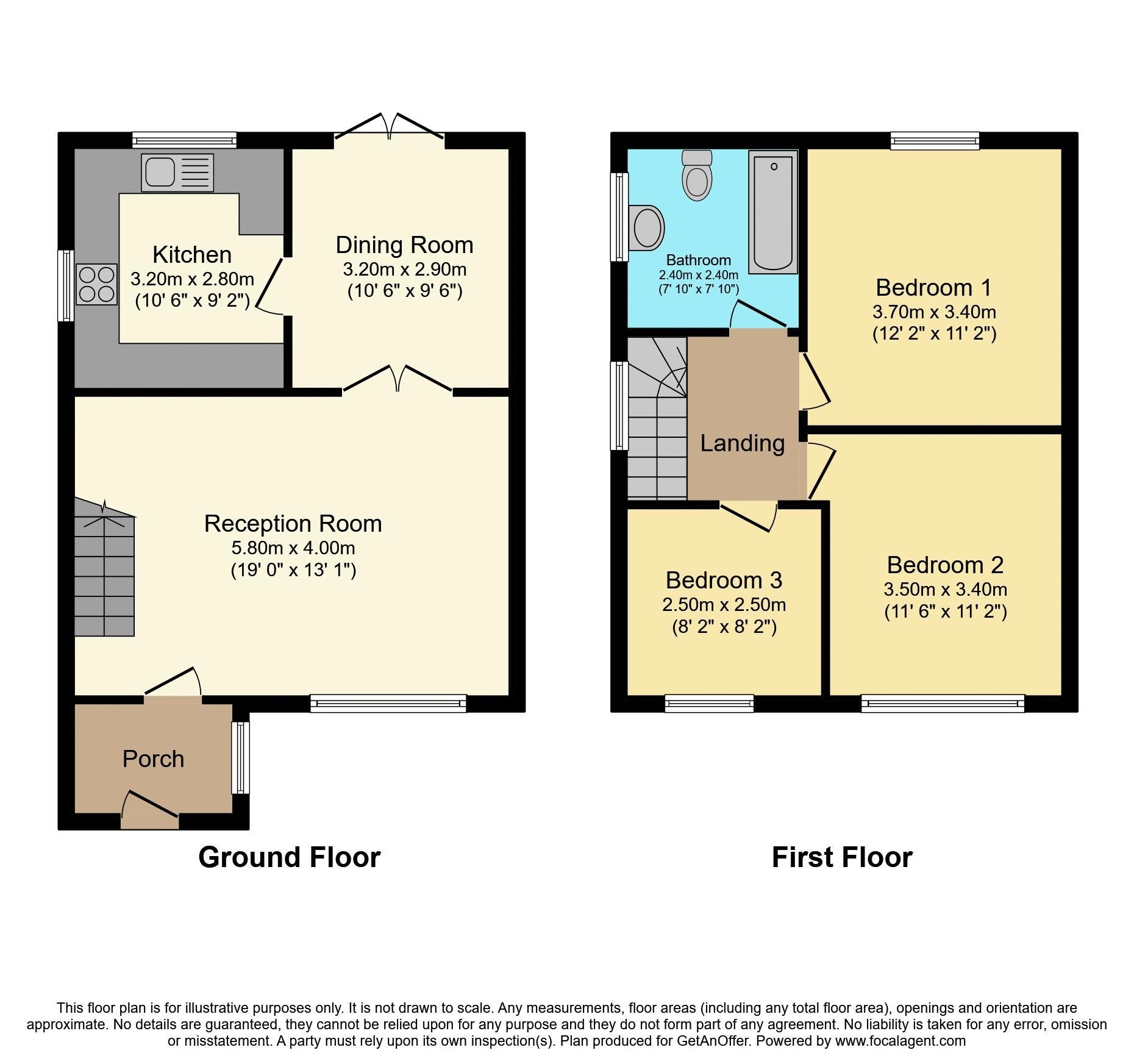 3 bed property for sale in Edgar Street, Huncoat, Accrington BB5 Zoopla