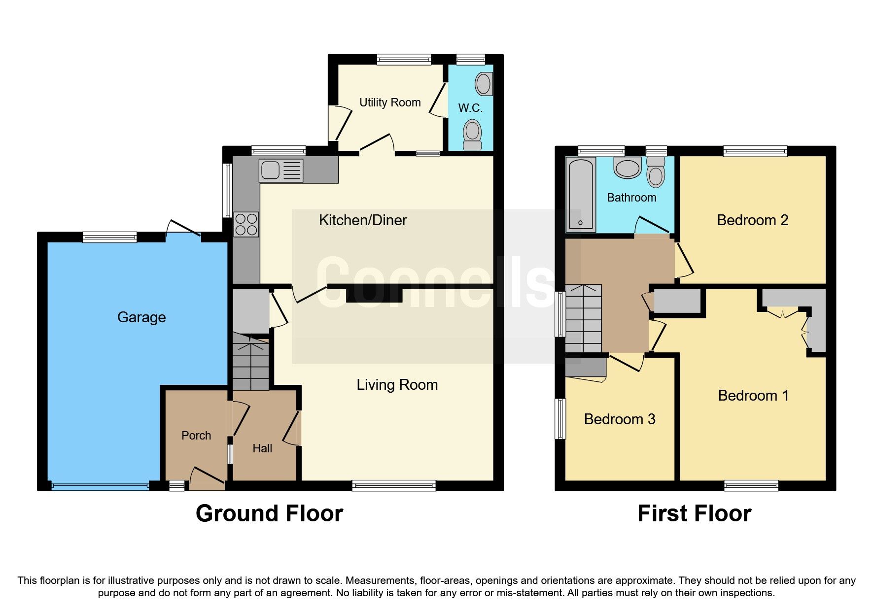 3 bed semidetached house for sale in Birch Way, Tunbridge Wells TN2