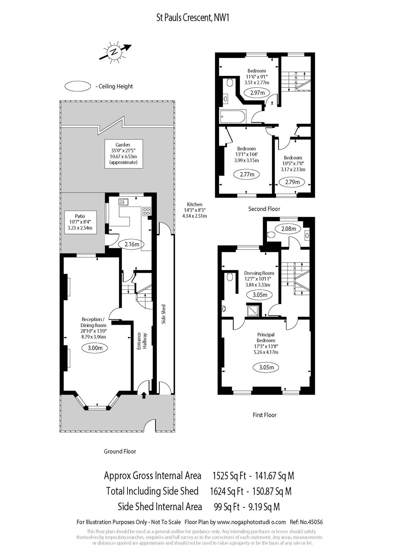 5 bed end terrace house for sale in St. Pauls Crescent, Camden, London
