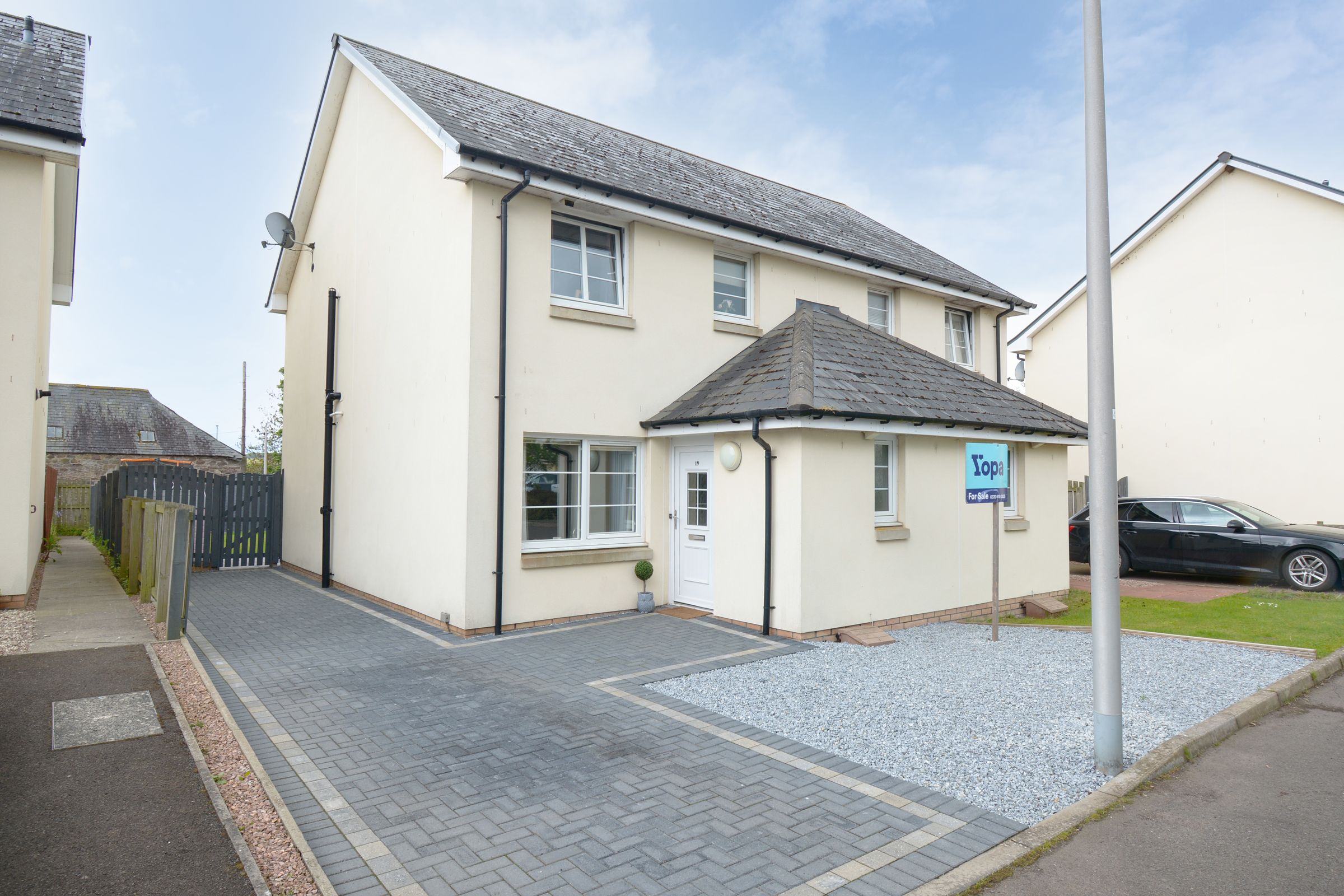 3 bed semidetached house for sale in Wester Balmanno Way, Marykirk