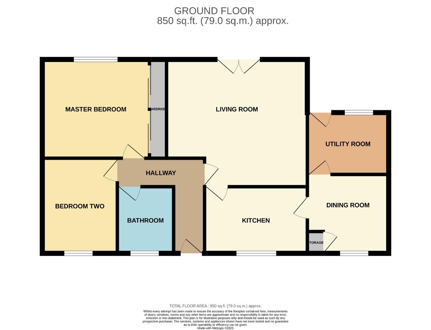 2 bed detached bungalow for sale in Vicarage Farm Close,