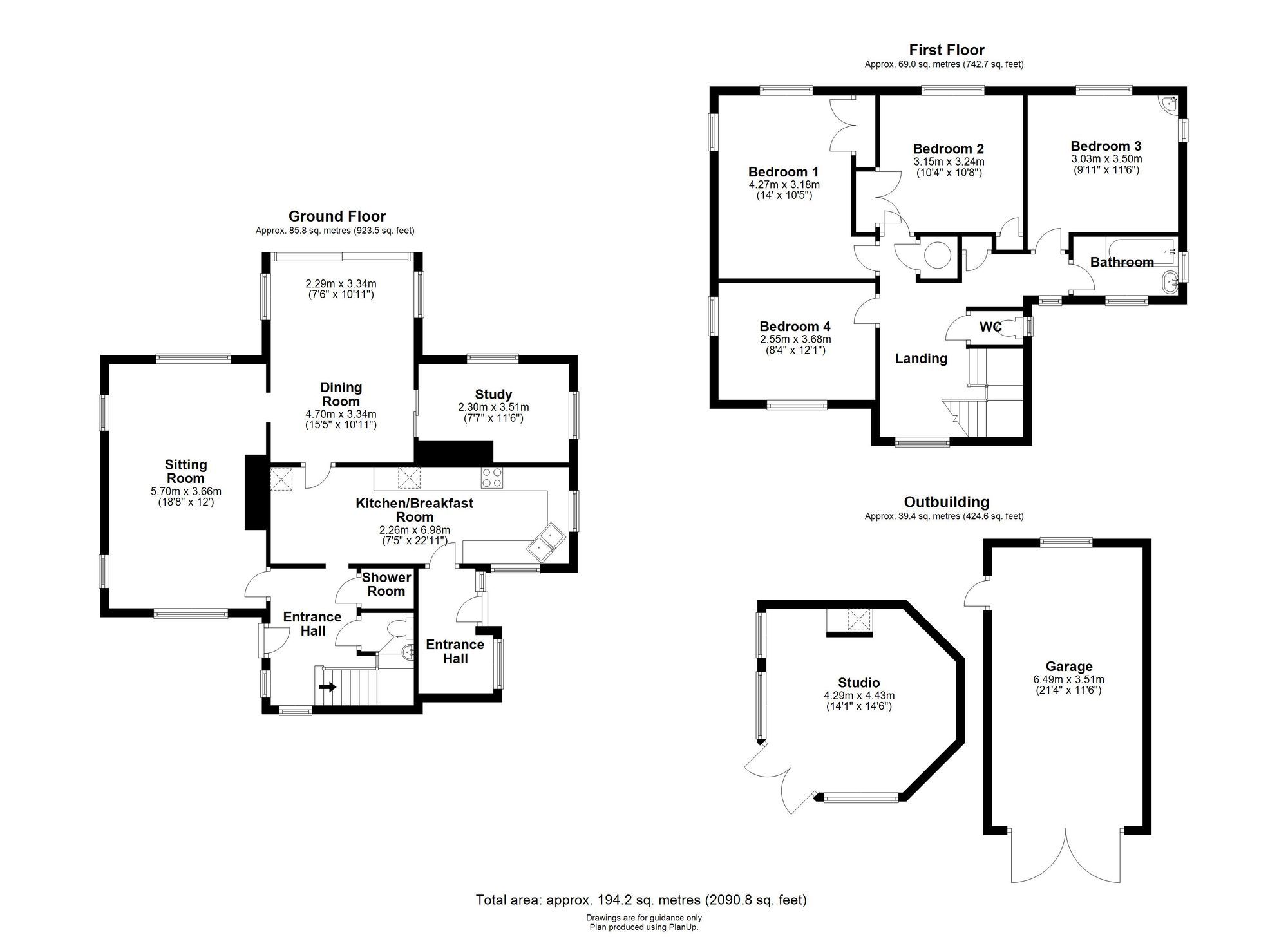 4 bed detached house for sale in Hauxton Road, Little Shelford CB22