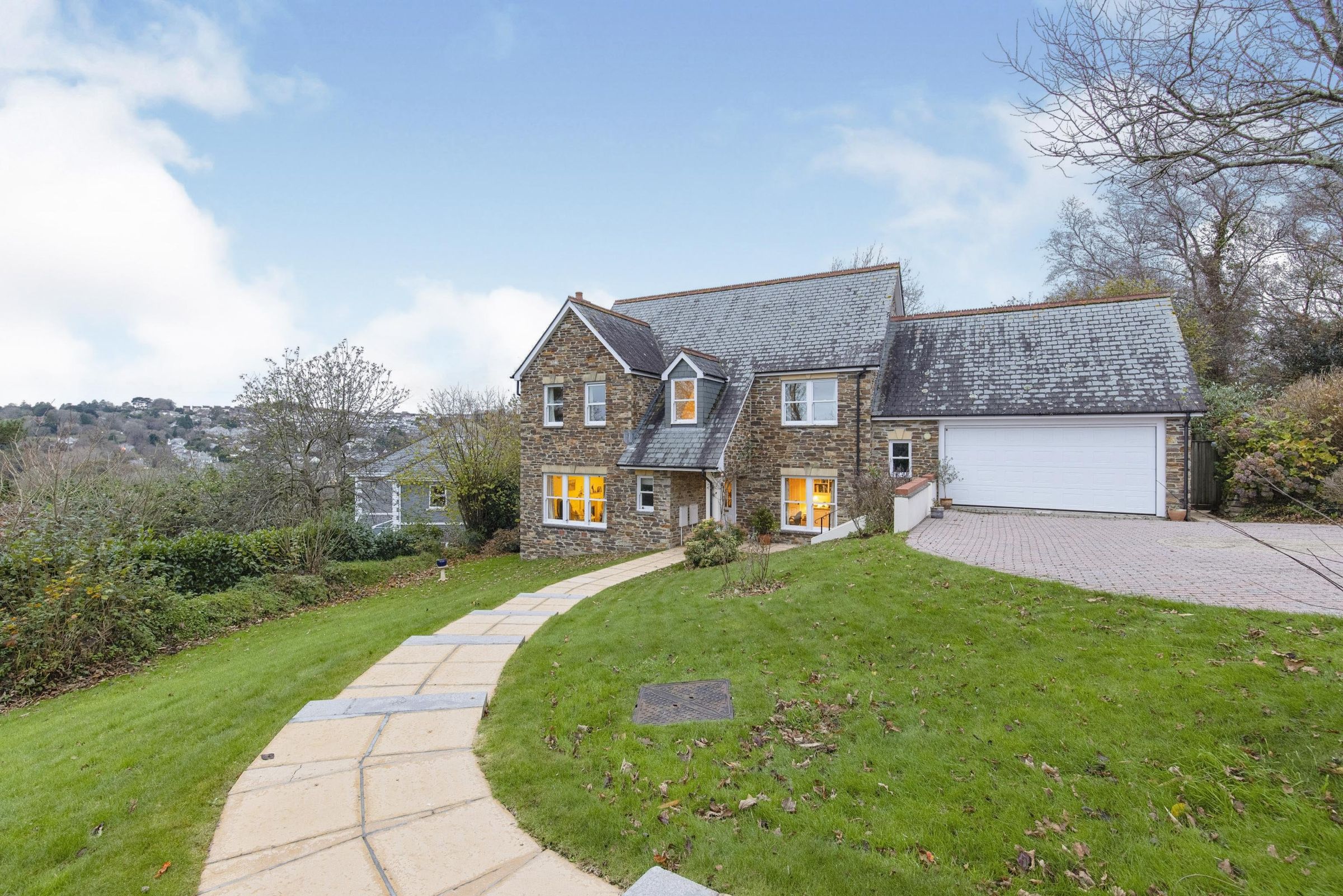 4 bed detached house for sale in Trelevan Close, St. Austell, Cornwall