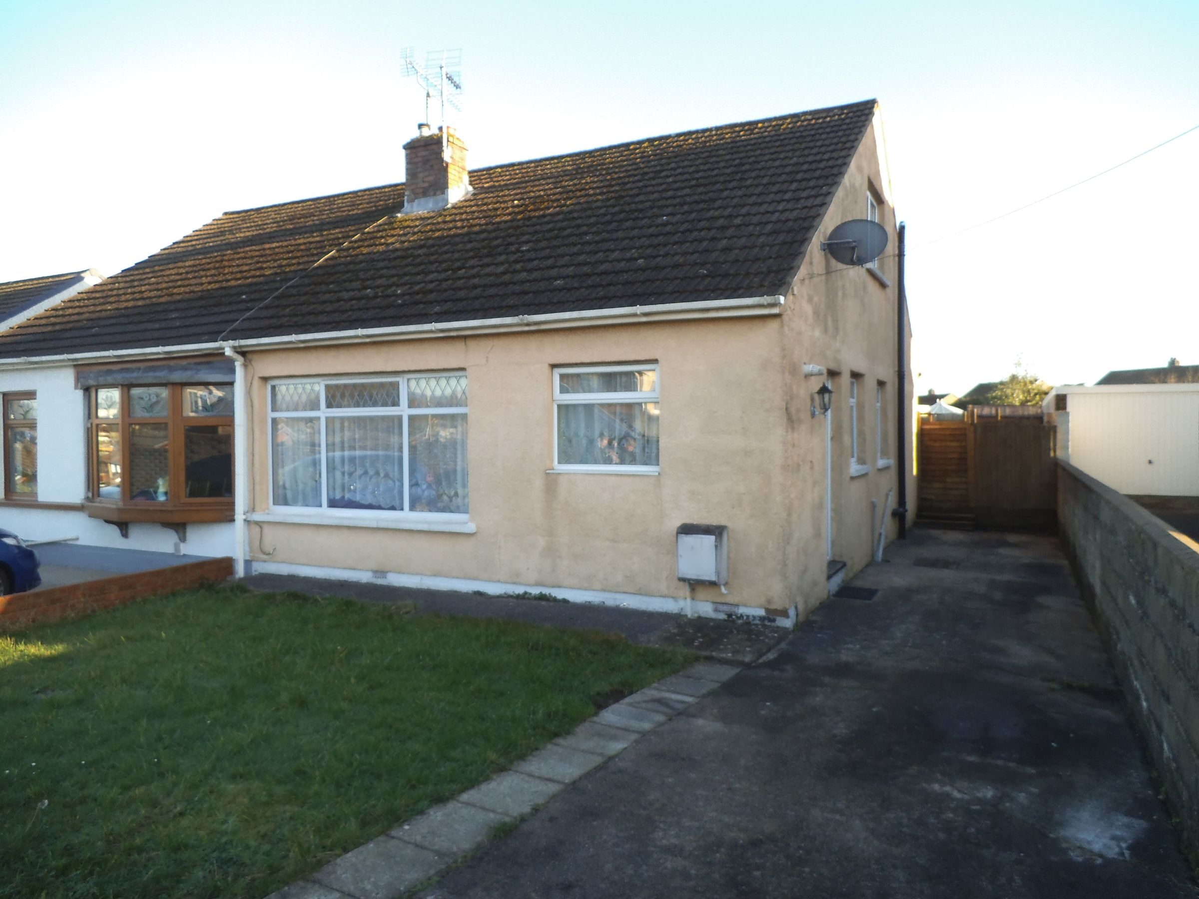 3 bed semidetached bungalow for sale in Merlin Crescent, Cefn Glas