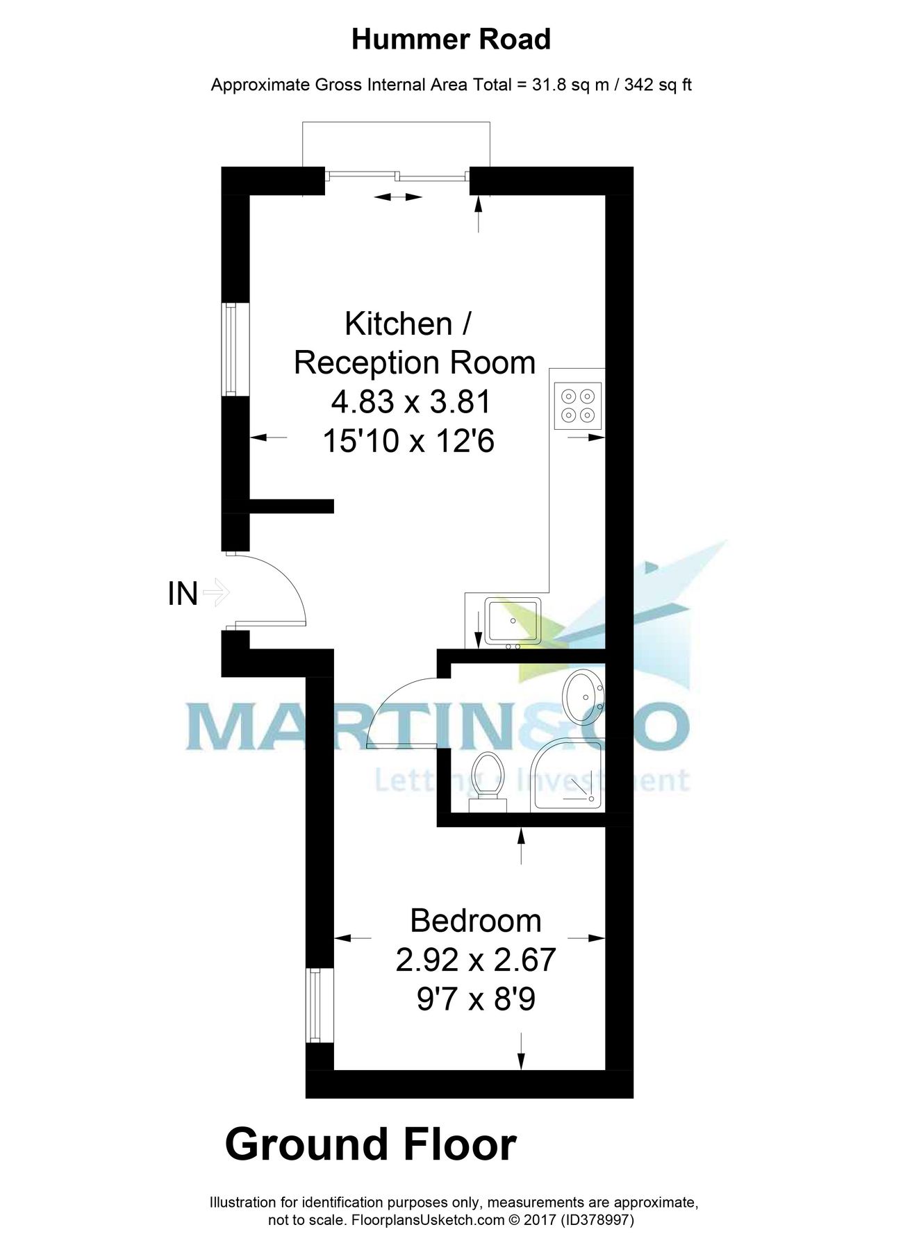 1 bed flat to rent in Hummer Road, Egham TW20 Zoopla