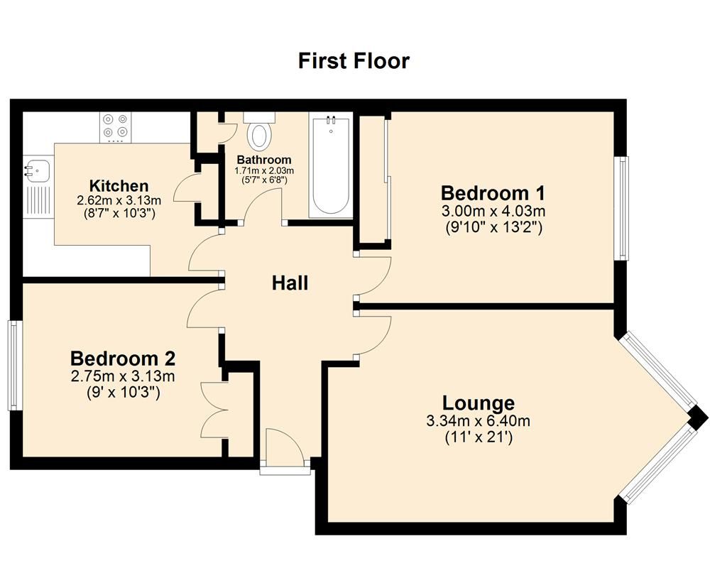 2 bed flat for sale in Durrington Gardens, The Causeway, GoringBySea