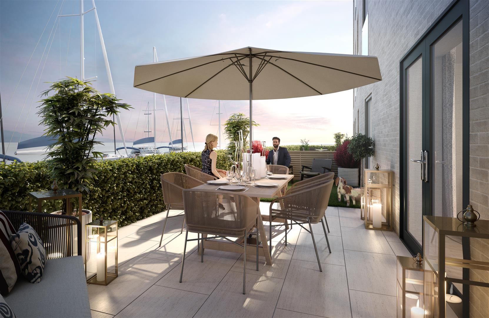 Garden Apartment, The Moorings, Edinburgh EH5  