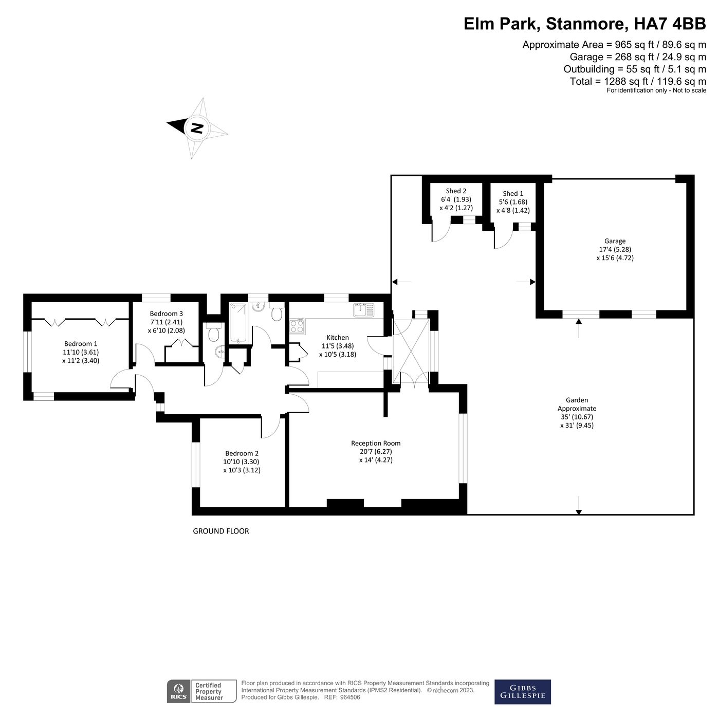 3 bed for sale in Elm Park, Stanmore, Middlesex HA7 Zoopla