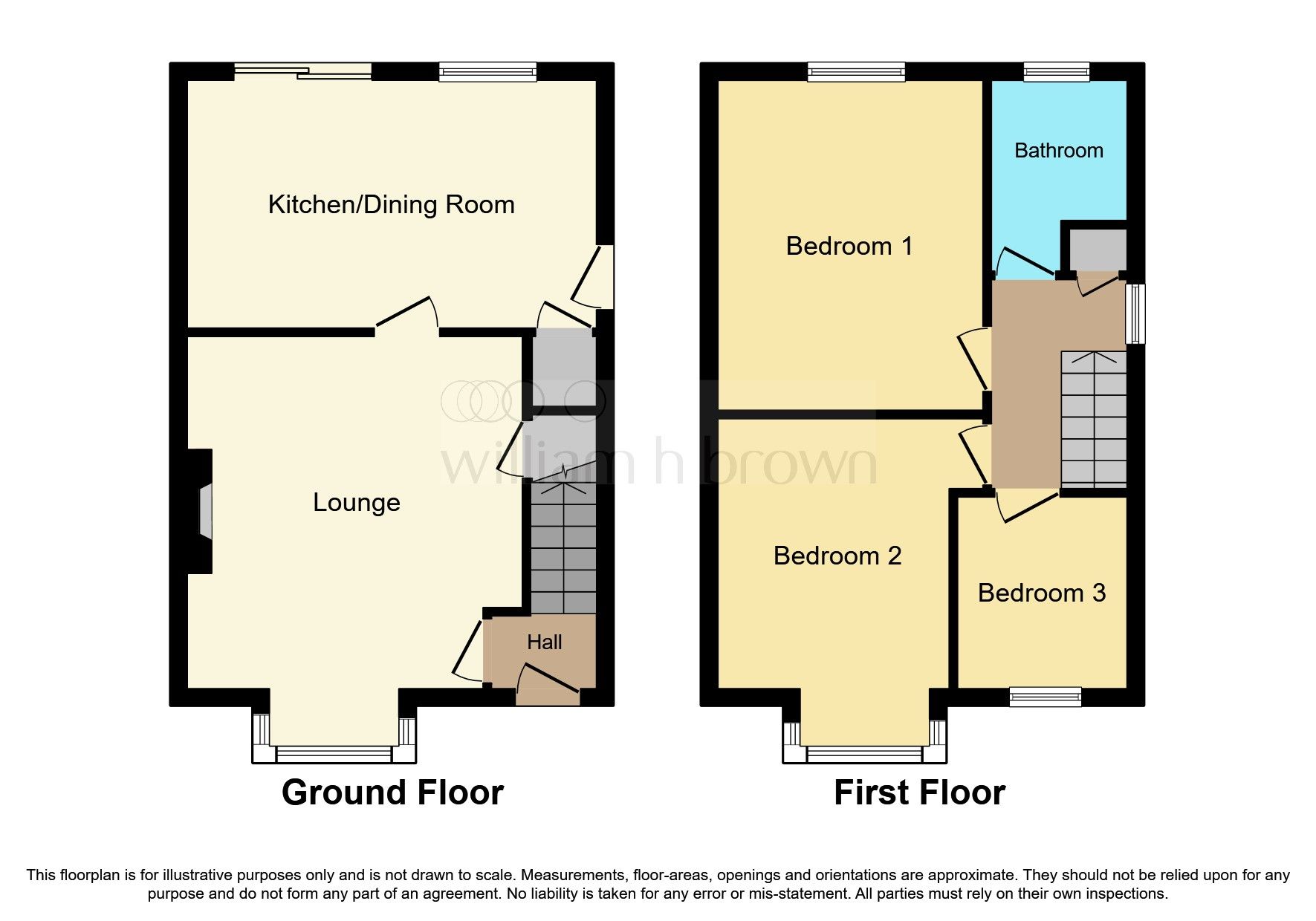3 bed semidetached house for sale in Hague Park Lane, South Kirkby