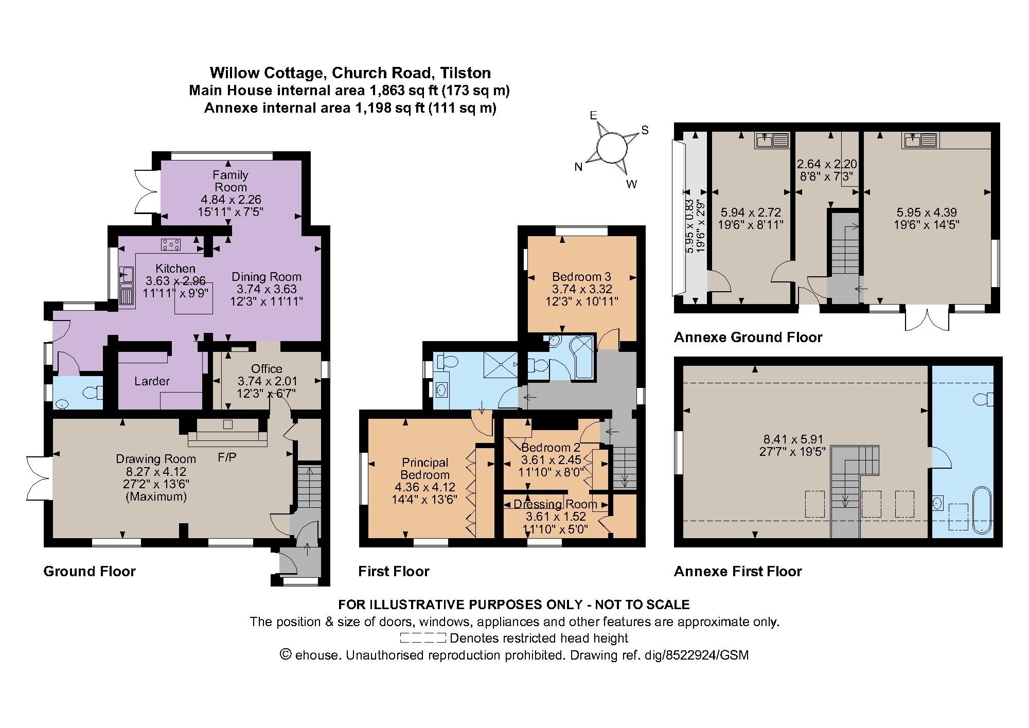 3 bed detached house for sale in Church Road, Tilston, Malpas, Cheshire