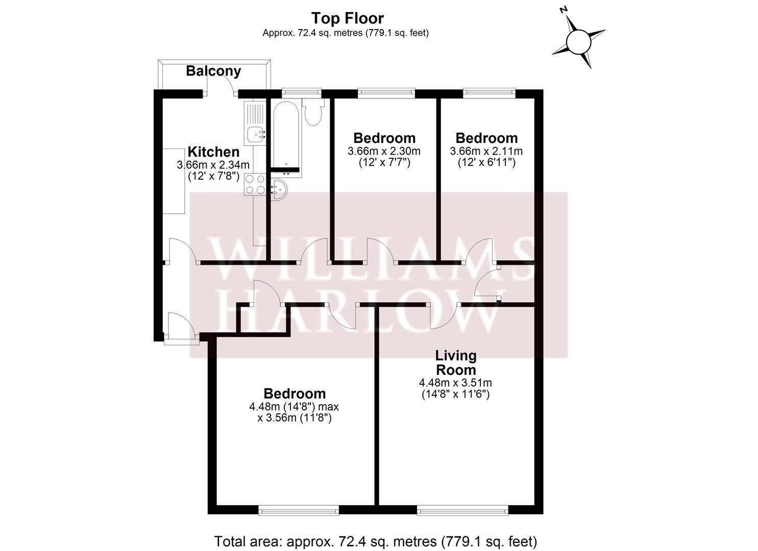 3 bed flat to rent in Beecholme, High Beeches, Banstead SM7 Zoopla
