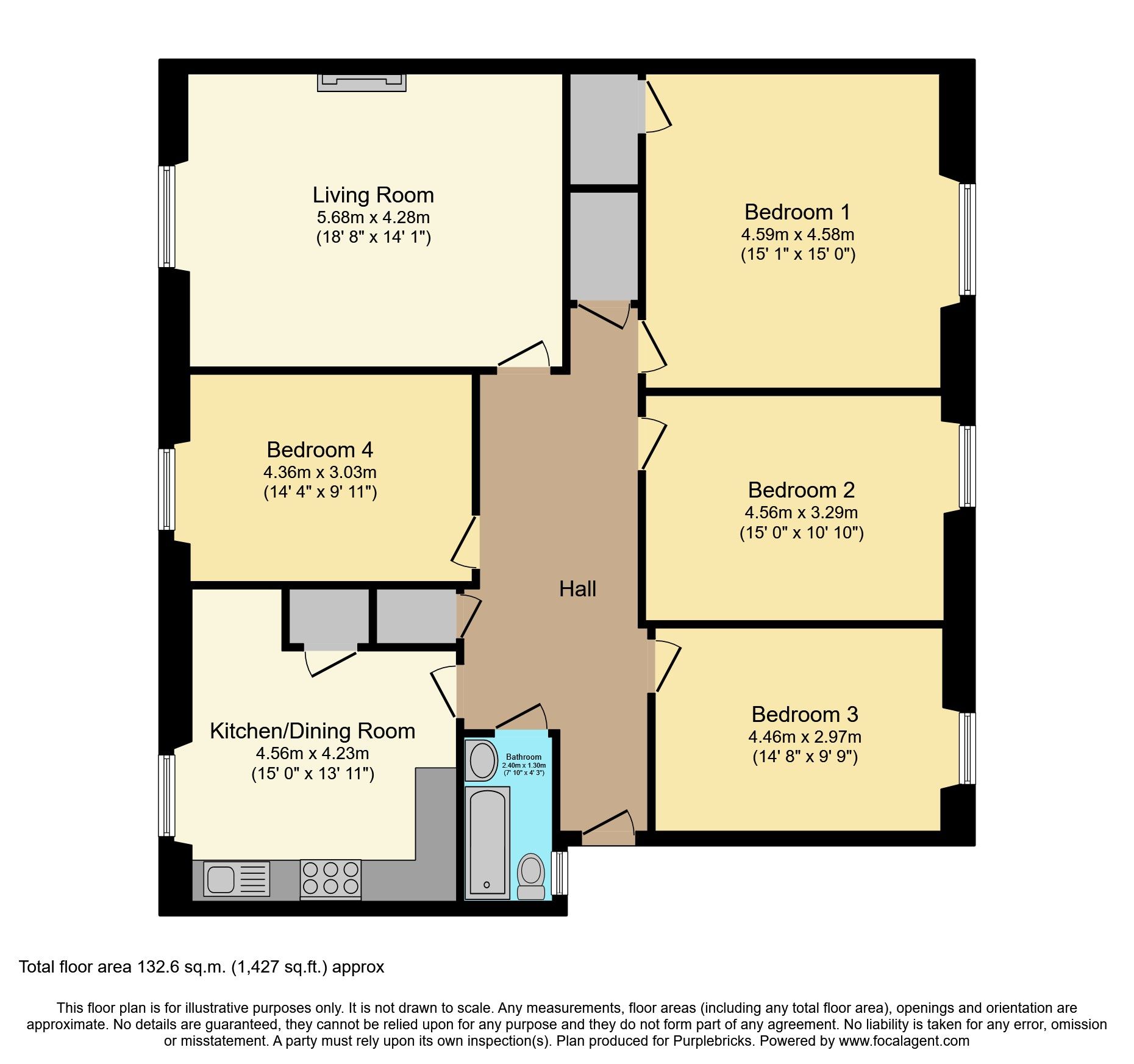 4 bed flat for sale in 30 Queen Mary Avenue, Glasgow G42 Zoopla