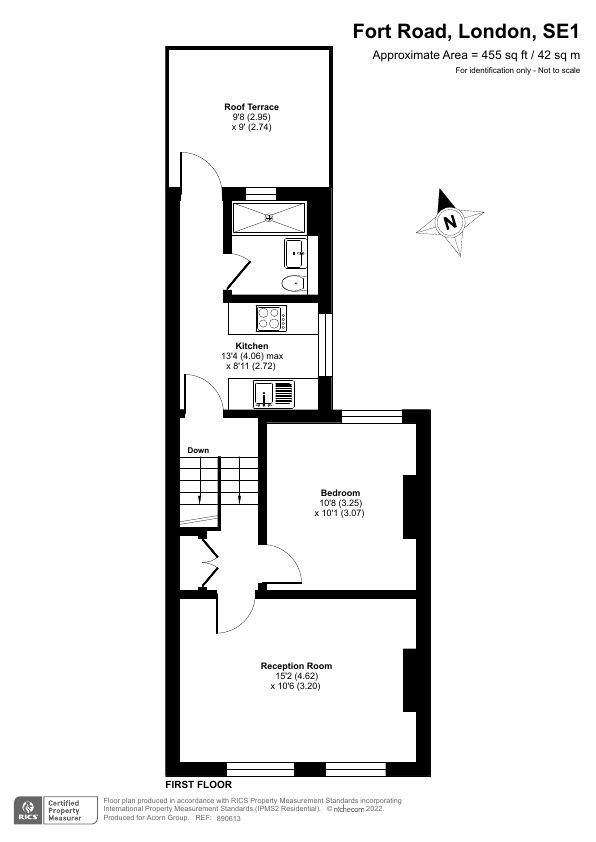 1 bed flat for sale in Fort Road, London SE1 Zoopla