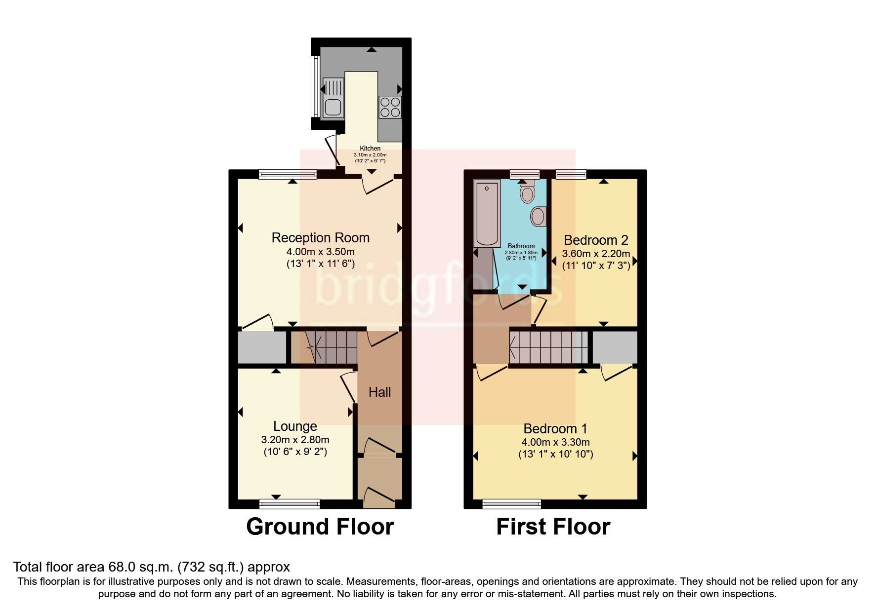 2 bed terraced house for sale in Herbert Street, Padiham, Burnley