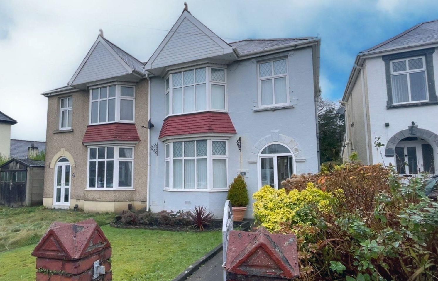 3 bed semidetached house for sale in Vicarage Road, Morriston, Swansea