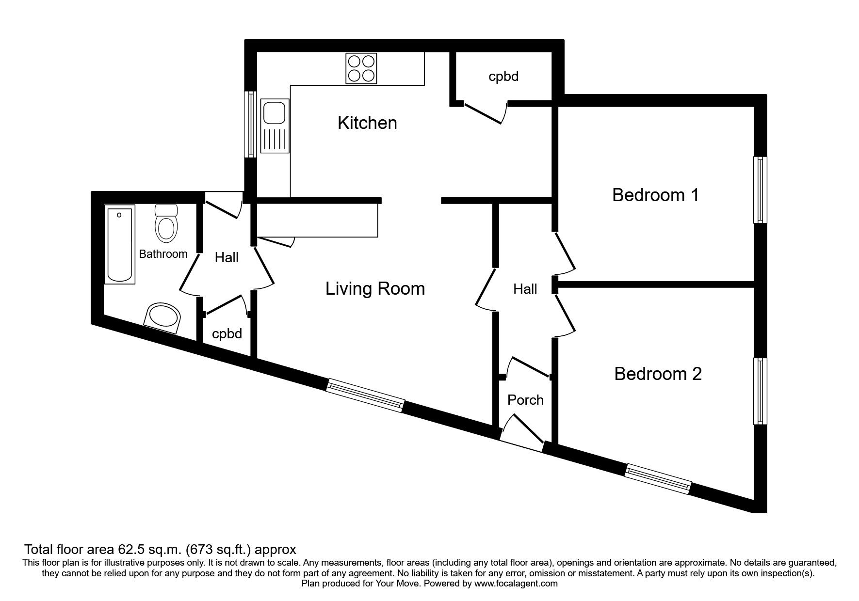 2 bed flat for sale in Boyd Road, Wallsend, Tyne And Wear NE28 Zoopla