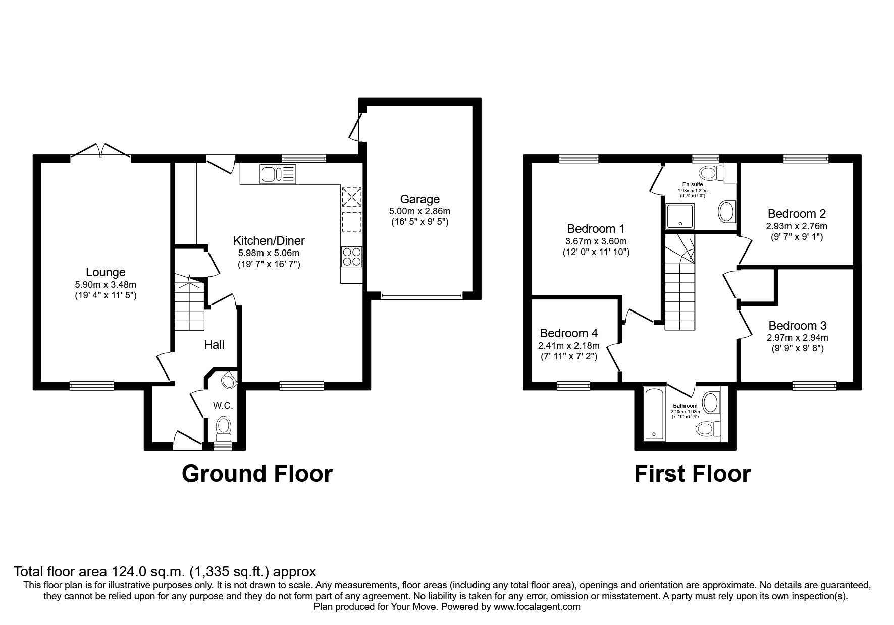 4 bed linkdetached house for sale in Orleigh Cross, Newton Abbot
