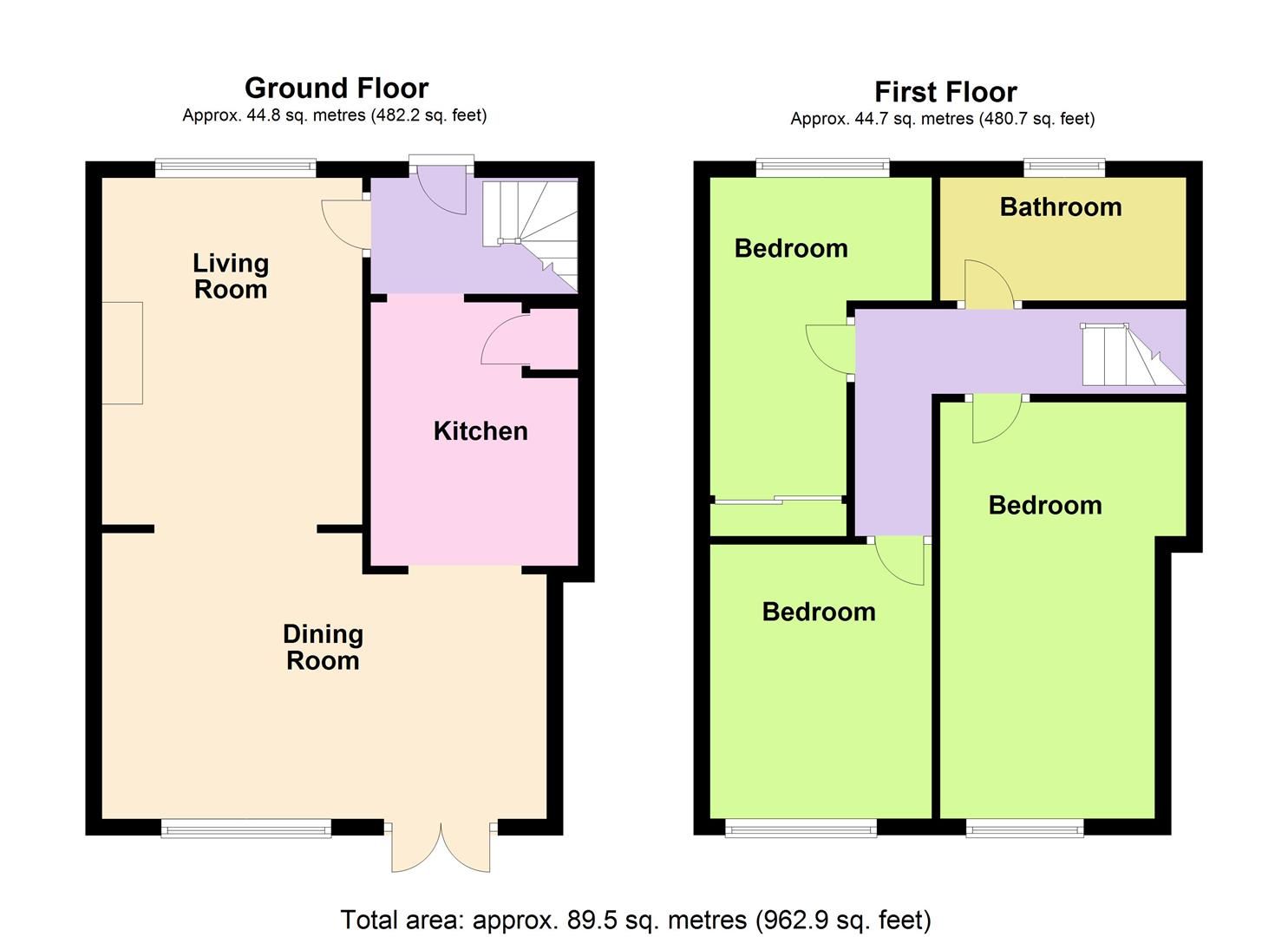 3 bed terraced house for sale in Ringmer Road, Worthing BN13 Zoopla
