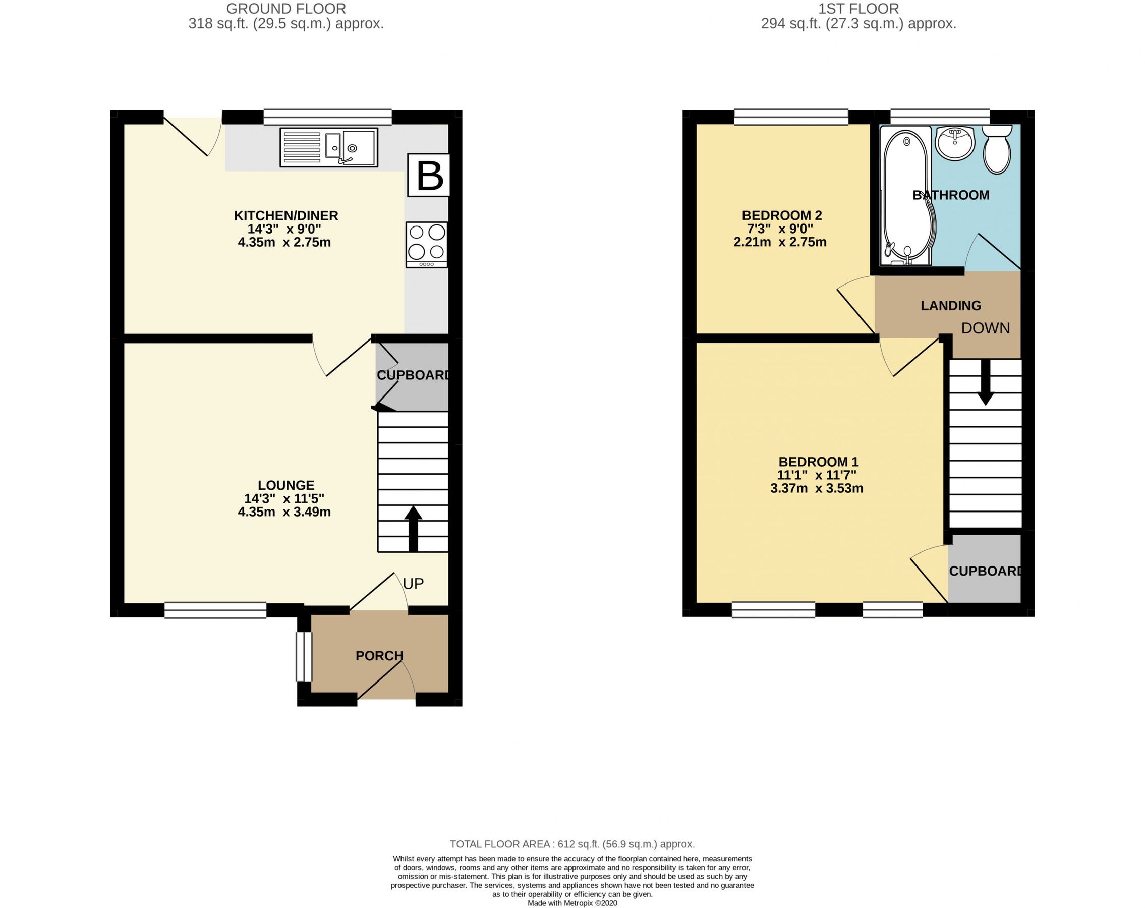 2 bed terraced house for sale in Castle Dore, Freshbrook, Swindon SN5