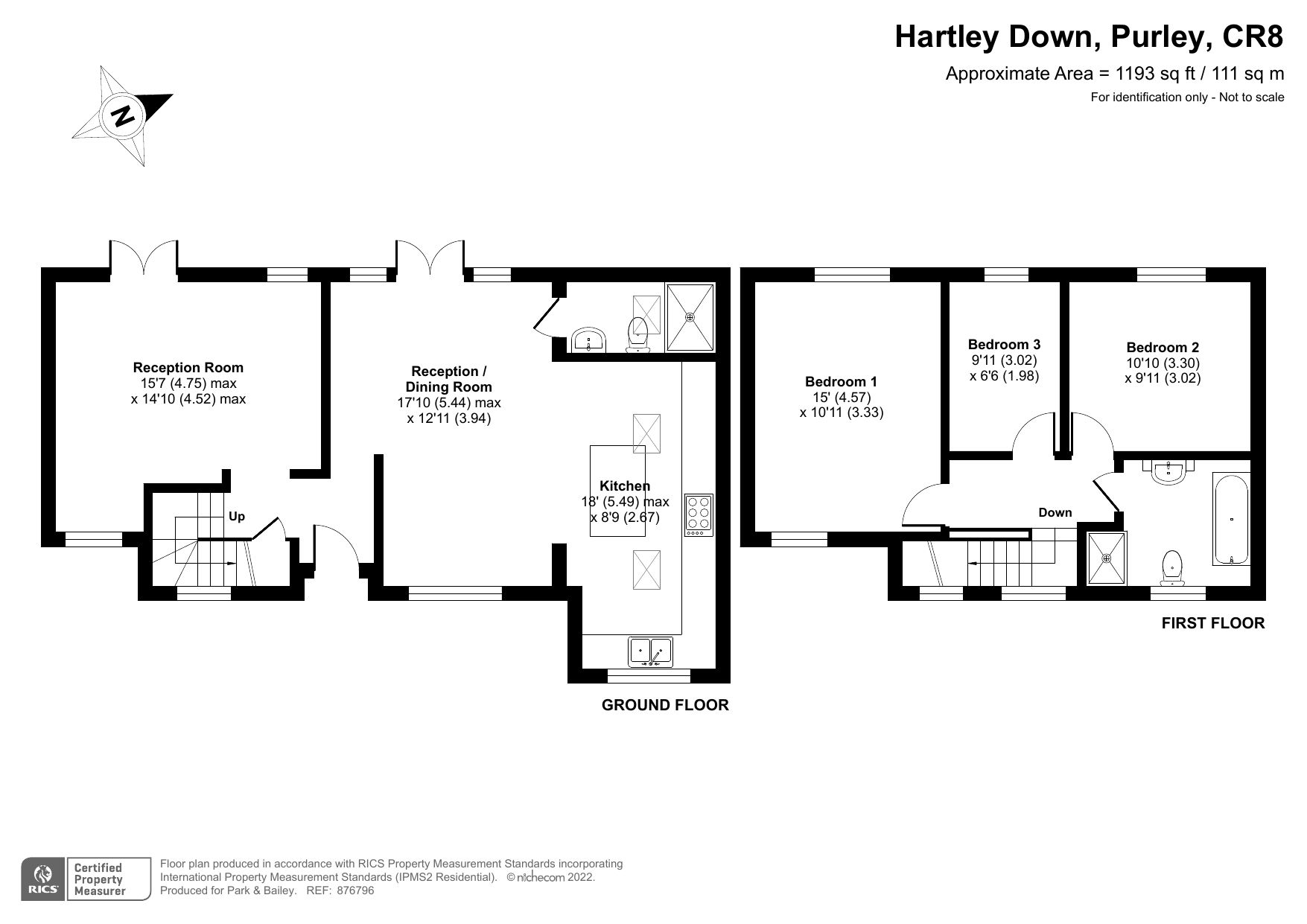 3 bed detached house for sale in Hartley Down, Purley, Surrey CR8 Zoopla
